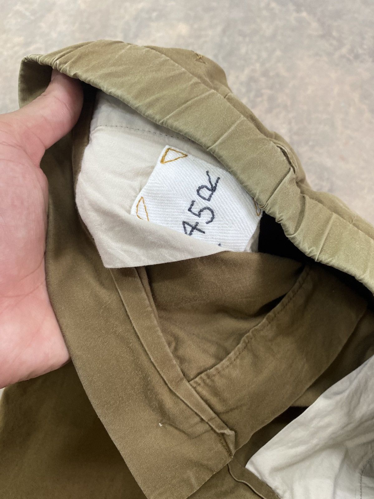 45rpm VINTAGE 45RPM SLIM FIT CHINOS KHAKI PANTS Size US 28 / EU 44 - 6 Thumbnail