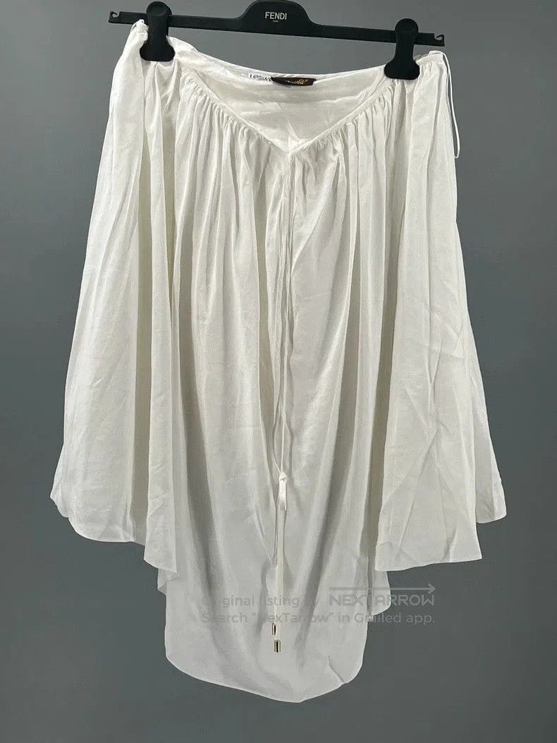 Loewe LOEWE White Linen Sling Dress. Size US XS / EU 42 / 0 - 3 Thumbnail