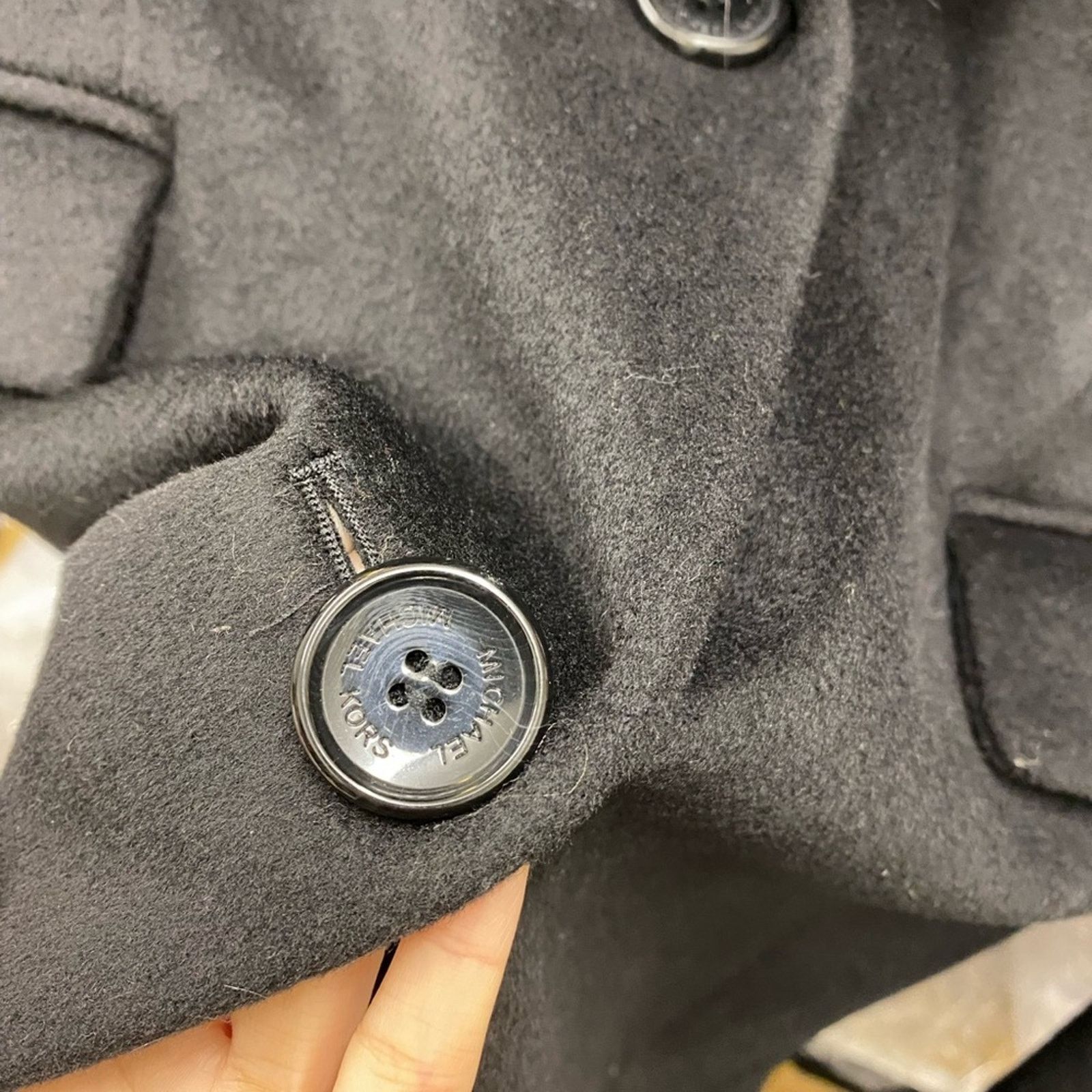 Michael Kors Michael Kors Women Wool Coat L Size US L / EU 52-54 / 3 - 3 Thumbnail