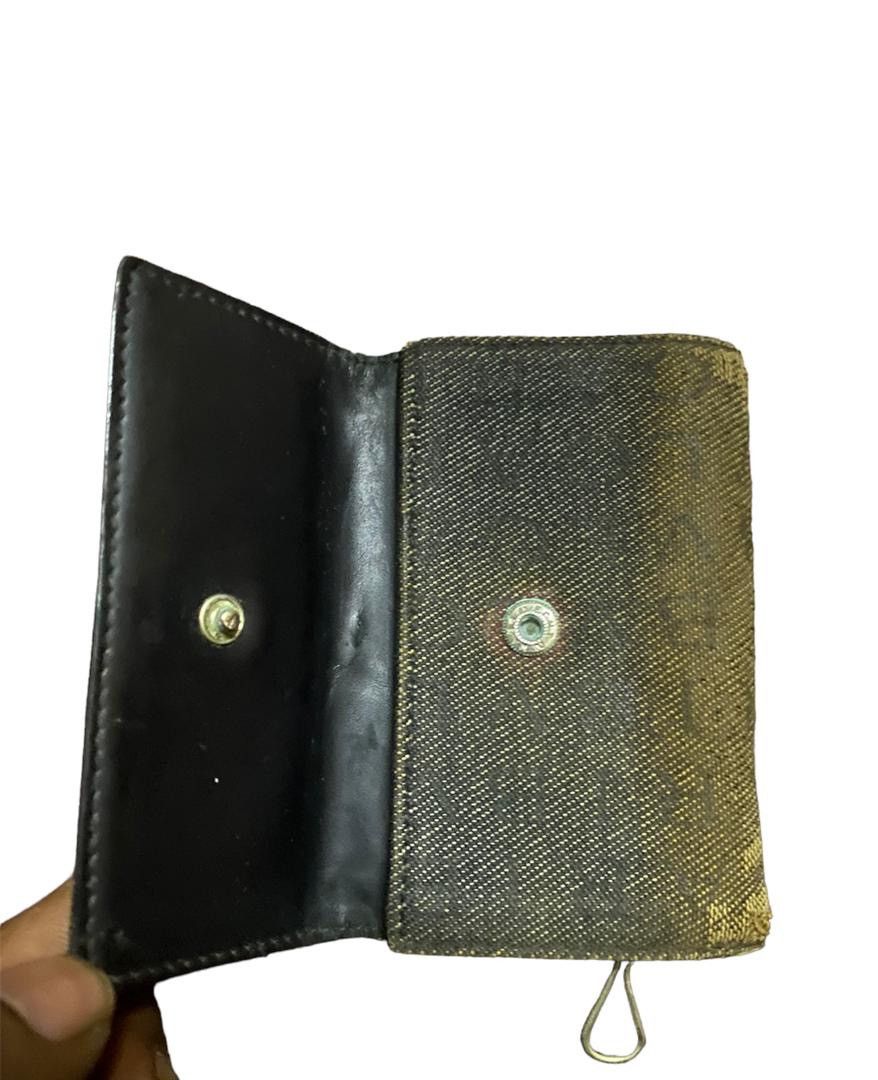 Bvlgari Bvlgari holder key distressed wallet Size ONE SIZE - 3 Thumbnail
