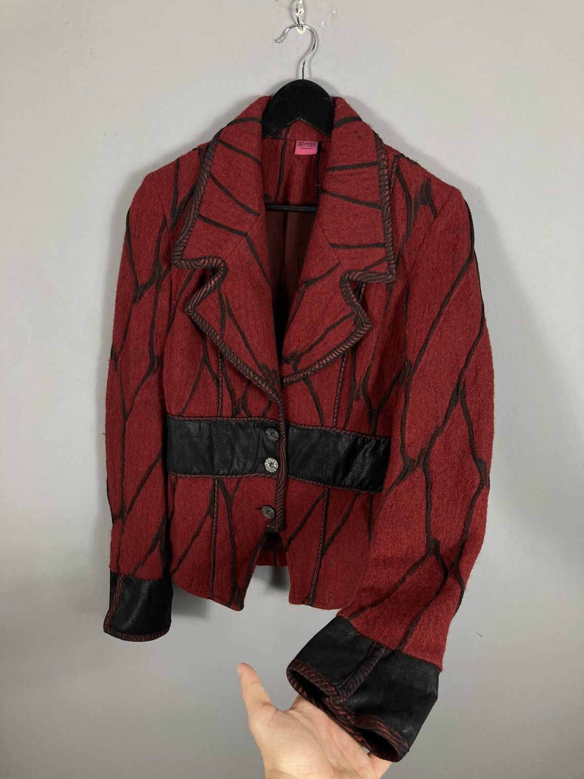 Other Vintage Save the Queen wool avant garde jacket Size M / US 6-8 / IT 42-44 - 1 Thumbnail