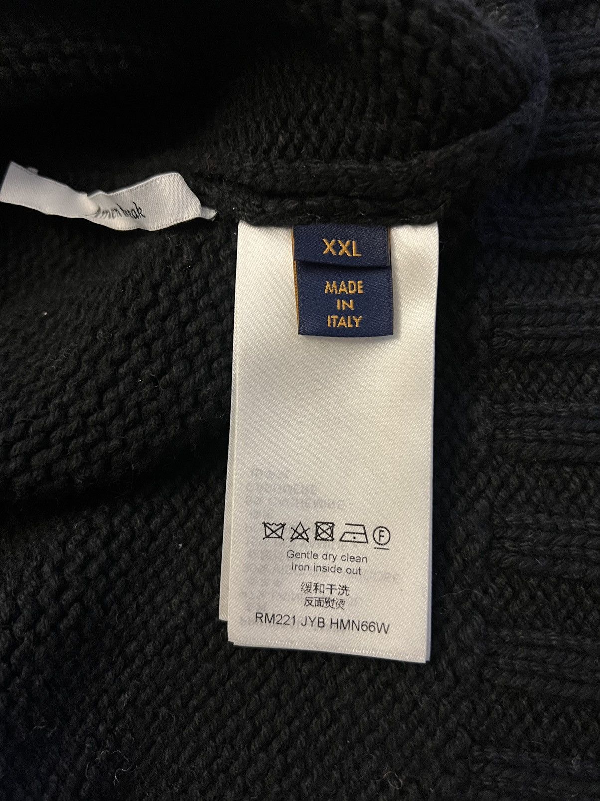 Louis Vuitton Chunky Intarsia Football Sweater