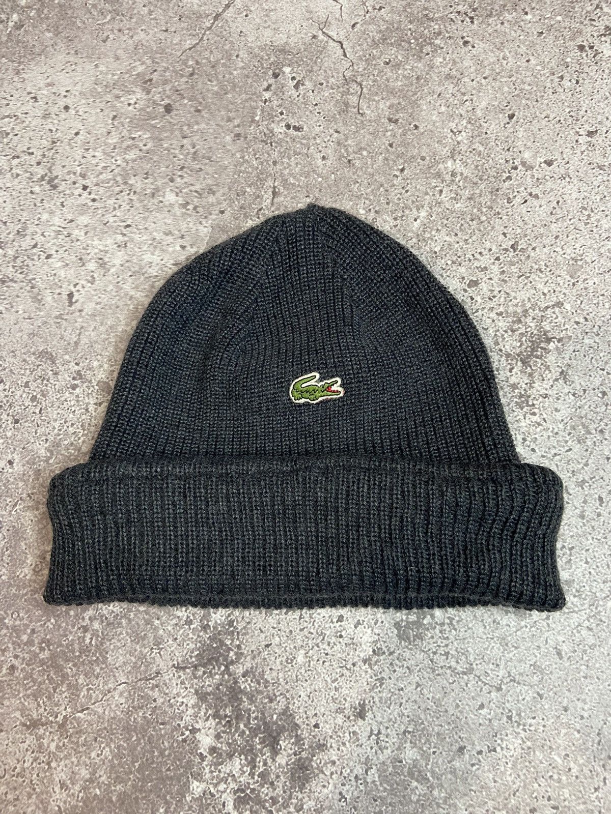 Lacoste × Vintage Vintage Lacoste Hat France Grey Wool Hype Style Size ONE SIZE - 2 Thumbnail