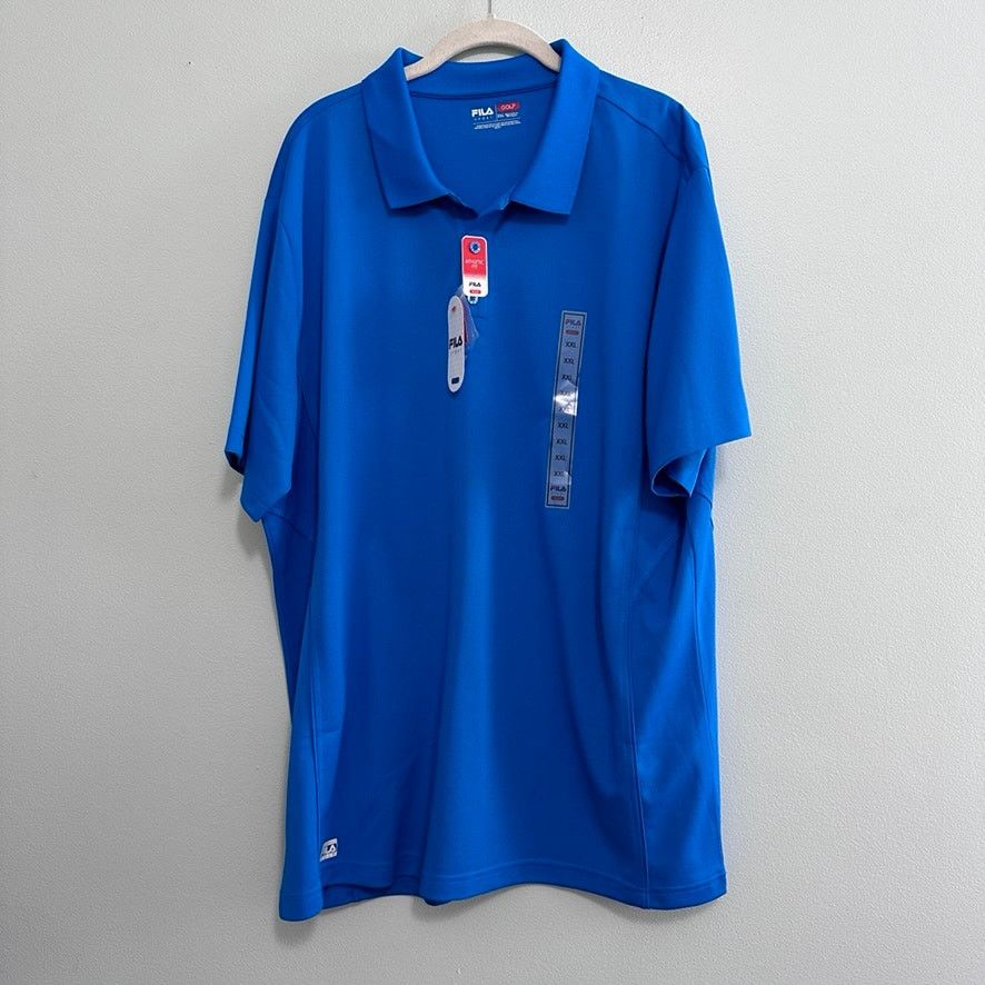 Fila Fila blue golf short sleeve polo size XXL NWT Size US XXL / EU 58 / 5 - 2 Thumbnail