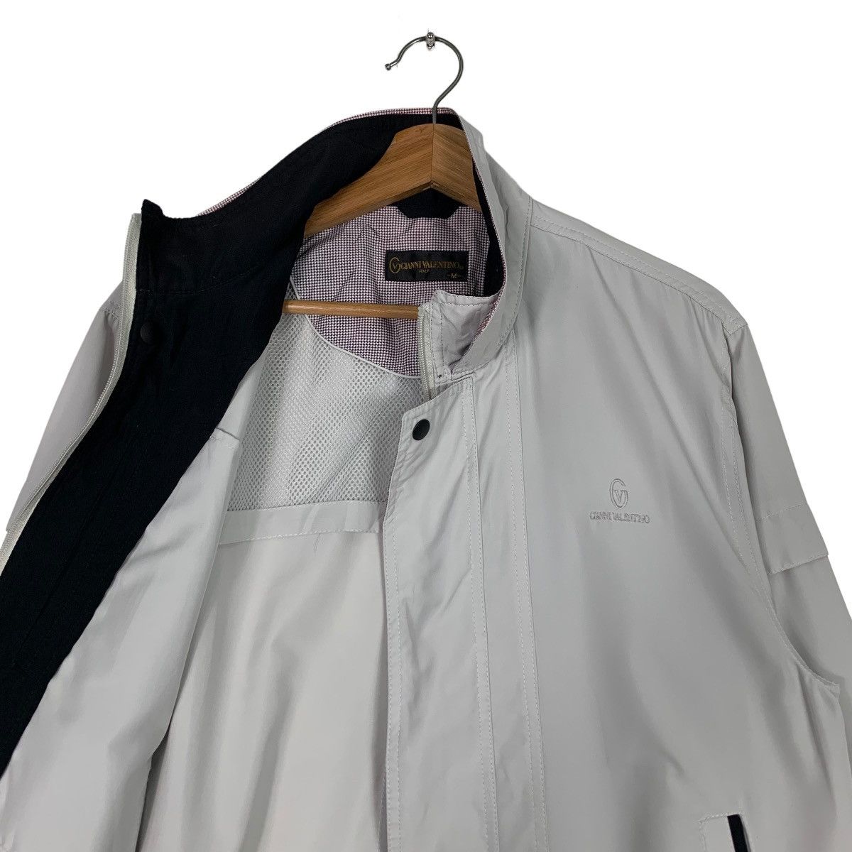 Gianni Valentino GIANNI VALENTINO Embroidery Logo Casual Jacket #0132-C7 Size US M / EU 48-50 / 2 - 10 Thumbnail