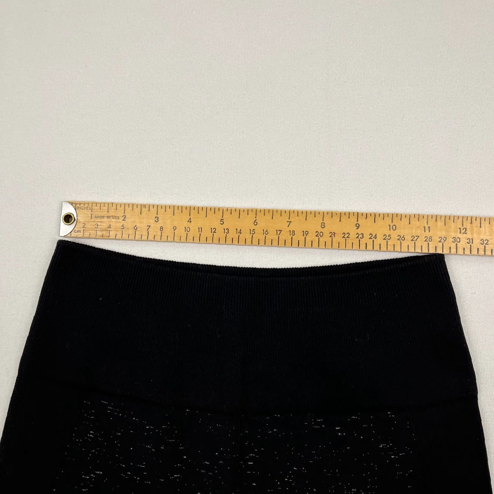 Lululemon Lululemon Ebb To Street Leggings Size 8 x 24" Black Speckled Active Fitness Yoga Womens Skinny 24in Inseam Moisture Wicking Stretch Size 30" / US 8 / IT 44 - 5 Thumbnail