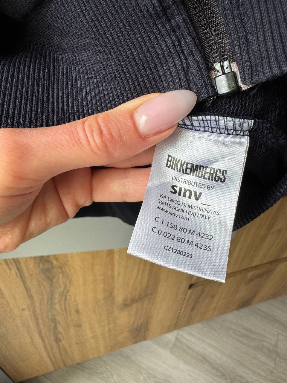 Dirk Bikkembergs × Vintage DIRK BIKKEMBERGS SPORT GREAT QUALITY VINTAGE ZIP SWEATSHIRT Size US L / EU 52-54 / 3 - 7 Thumbnail