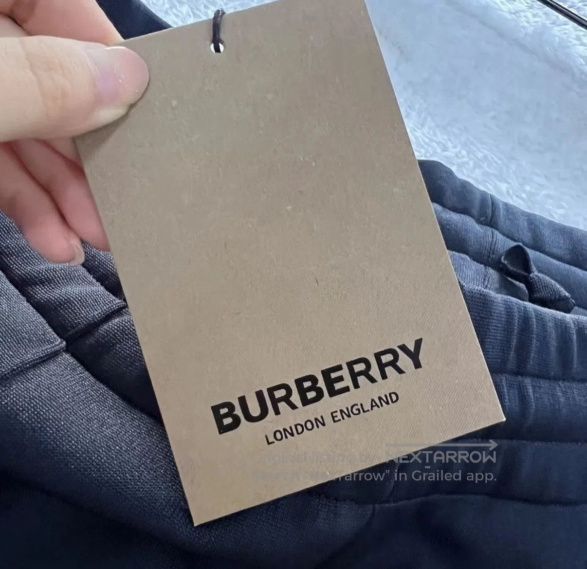 Burberry Black Striped Side Elastic Waist Sweatpants Size 36. Size US 36 / EU 52 - 4 Thumbnail