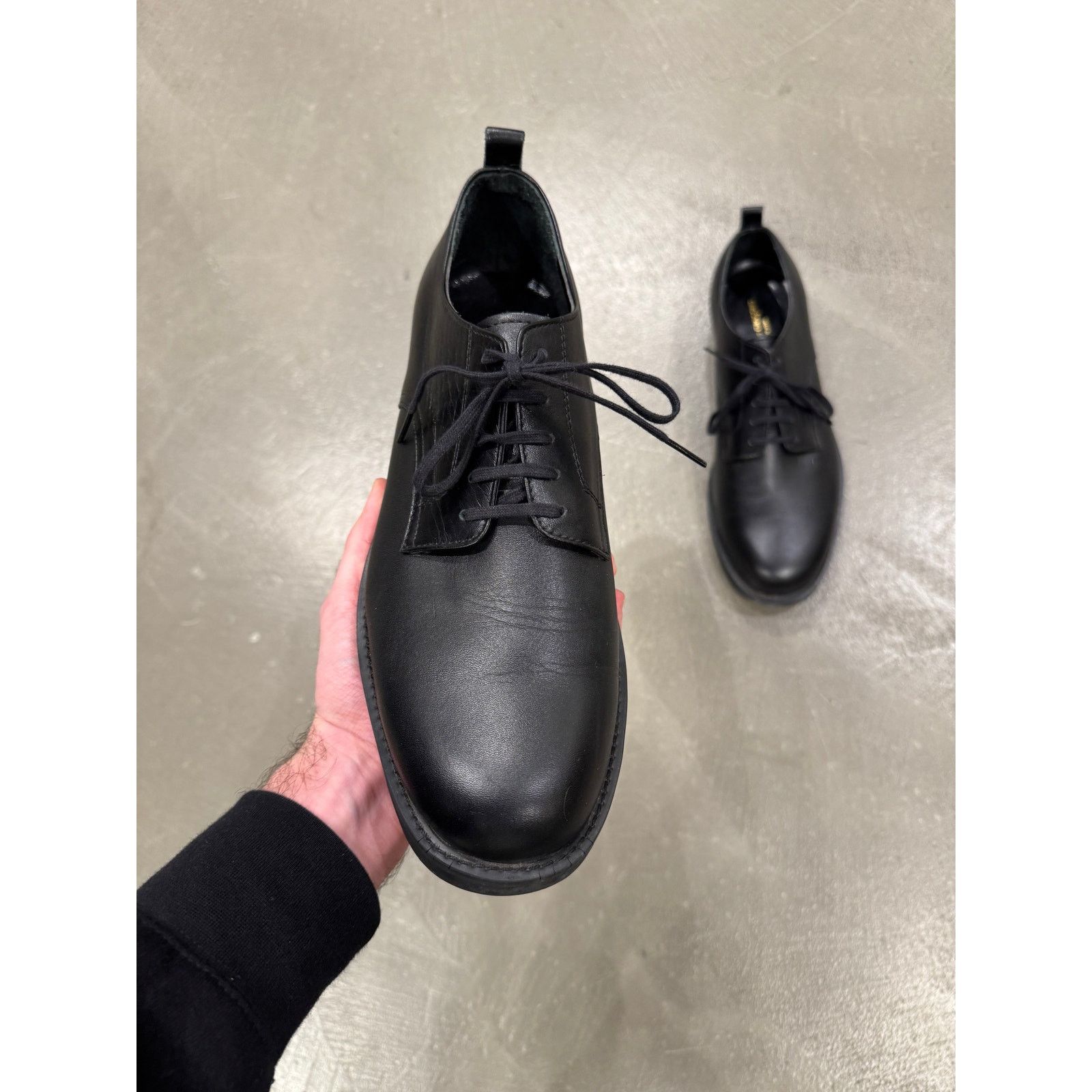 Comme des Garcons 2000s Comme des Garçons leather derby shoes Size US 11.5 / IT 41.5 - 5 Thumbnail