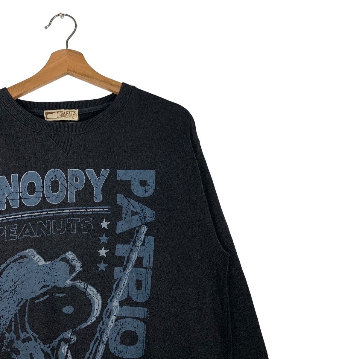 Peanuts PEANUTS Snoopy Patriot Big Logo Sweatshirts #0720-C33 Size US L / EU 52-54 / 3 - 4 Thumbnail