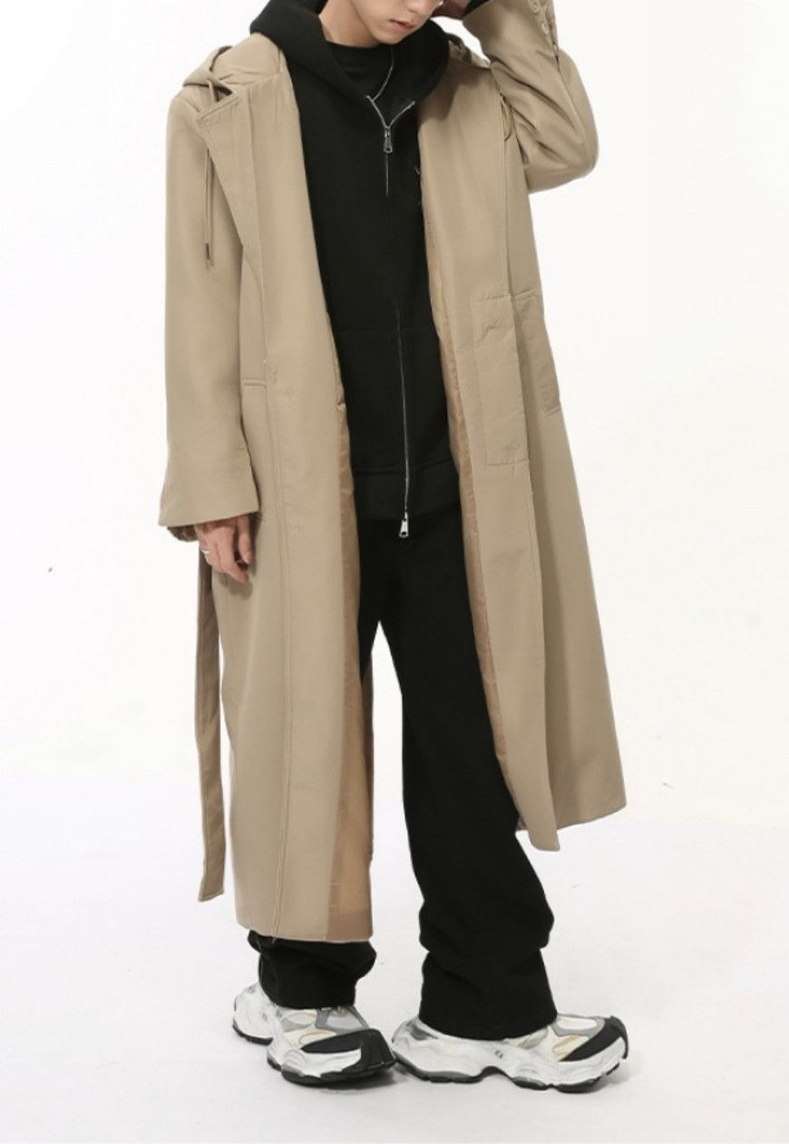 Other Men’s Elegant strappy shoulder-padded coat Size US M / EU 48-50 / 2 - 4 Thumbnail