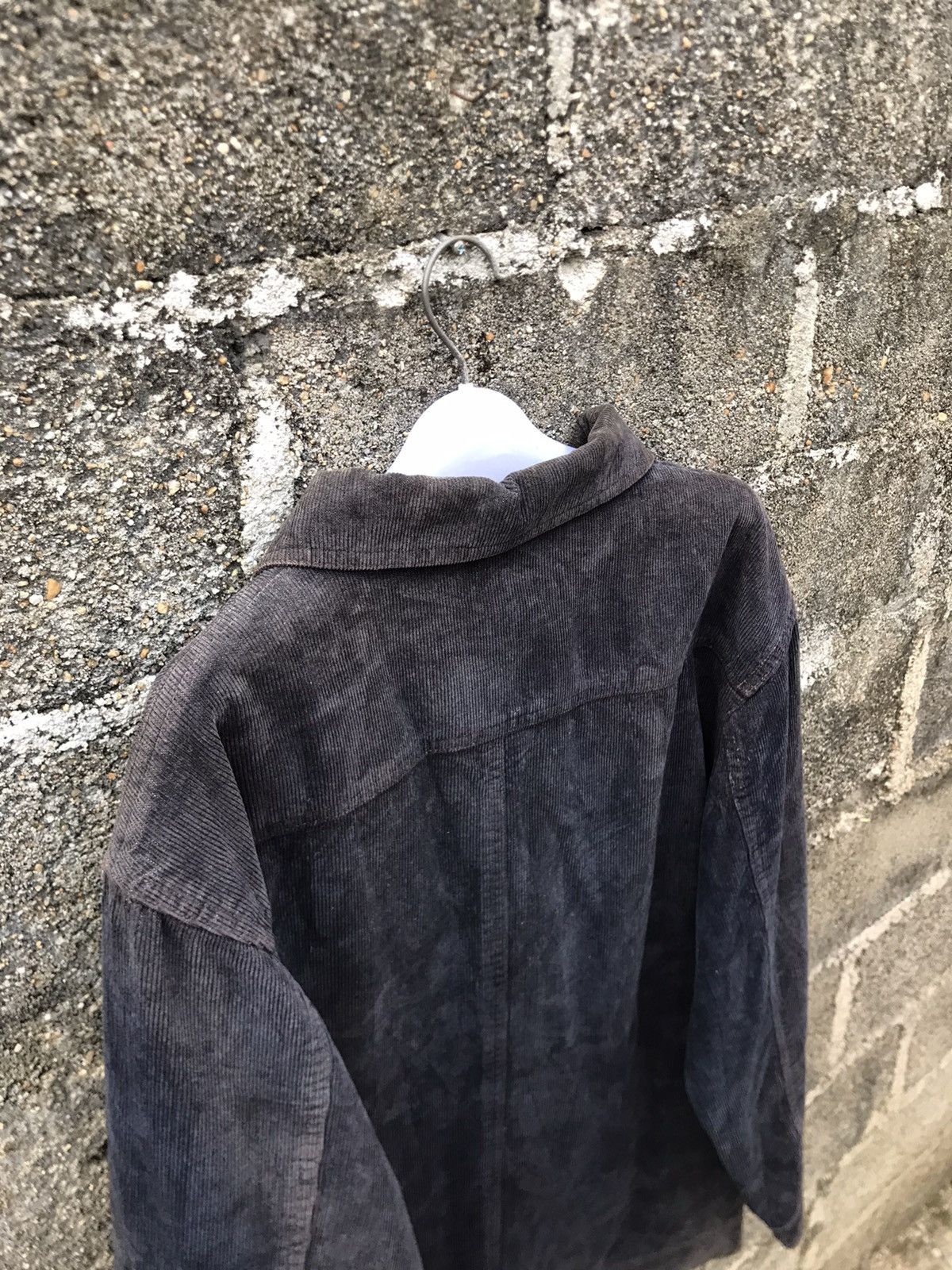 Vintage ⚡️Vintage Lagache Corduroy Indigo Chore Jacket Size US L / EU 52-54 / 3 - 17 Thumbnail