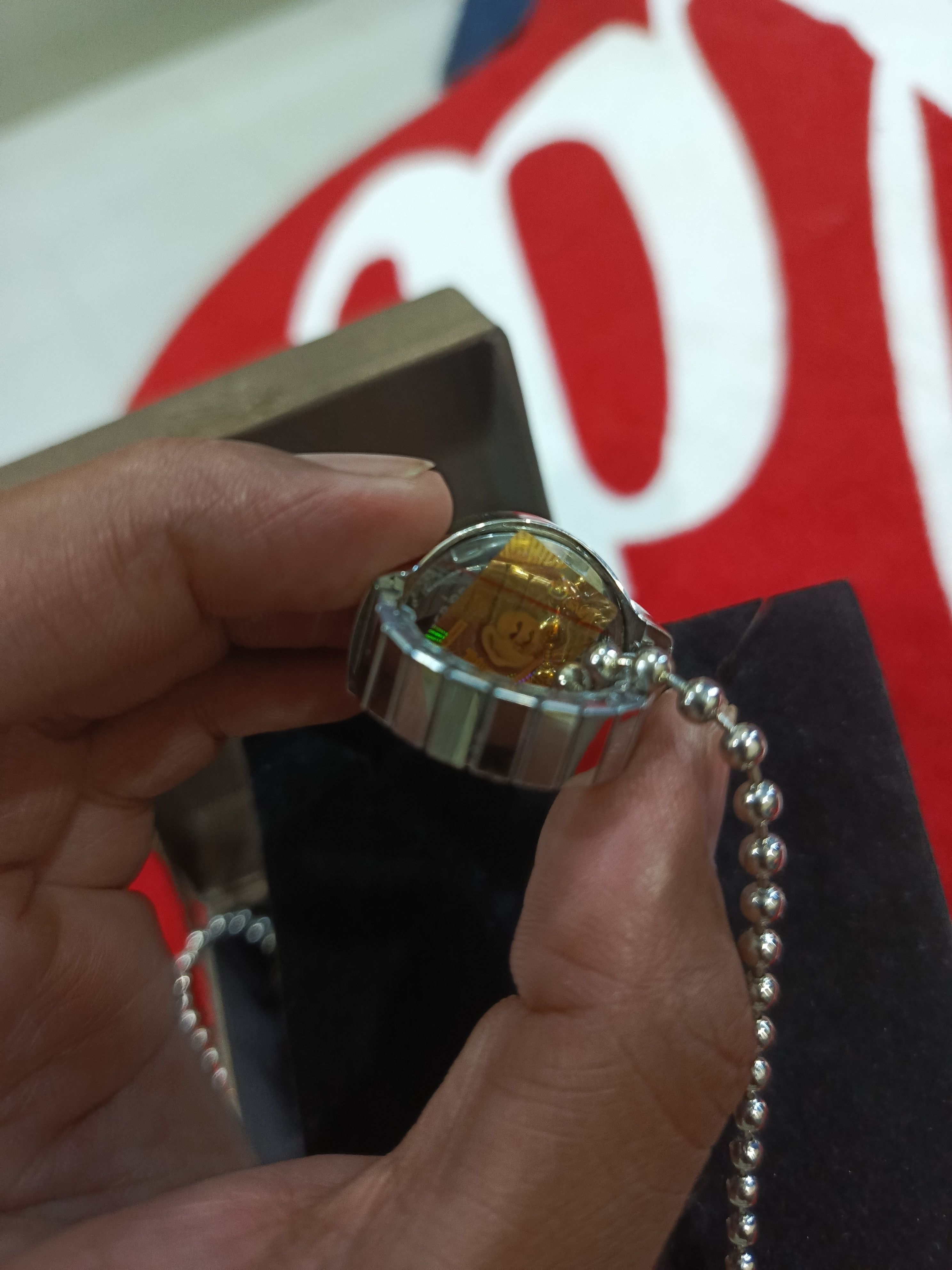 Disney Disney Mickey & Co. ring watch on a ball chain necklace. Size ONE SIZE - 6 Thumbnail