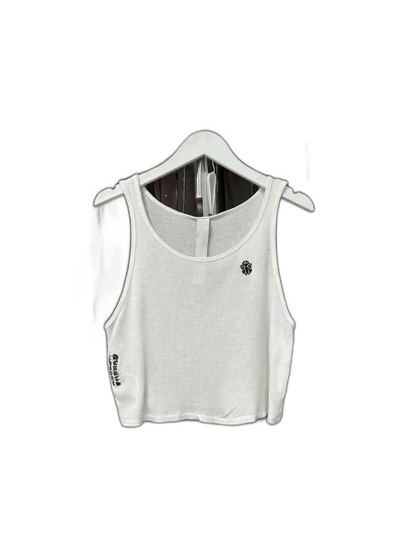 Chrome Hearts Chrome Hearts Embroidered Tank Top Size S / US 4 / IT 40 - 1 Thumbnail