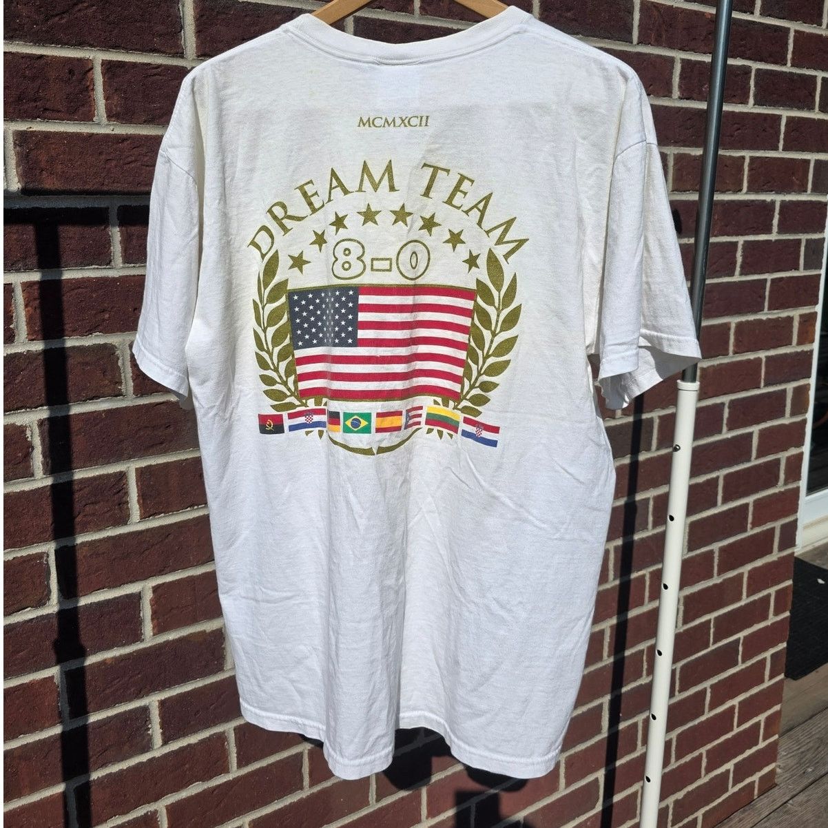 Nike × USA Olympics × Vintage Vintage Nike 1992 "Dream Team" T-Shirt Size US L / EU 52-54 / 3 - 2 Thumbnail