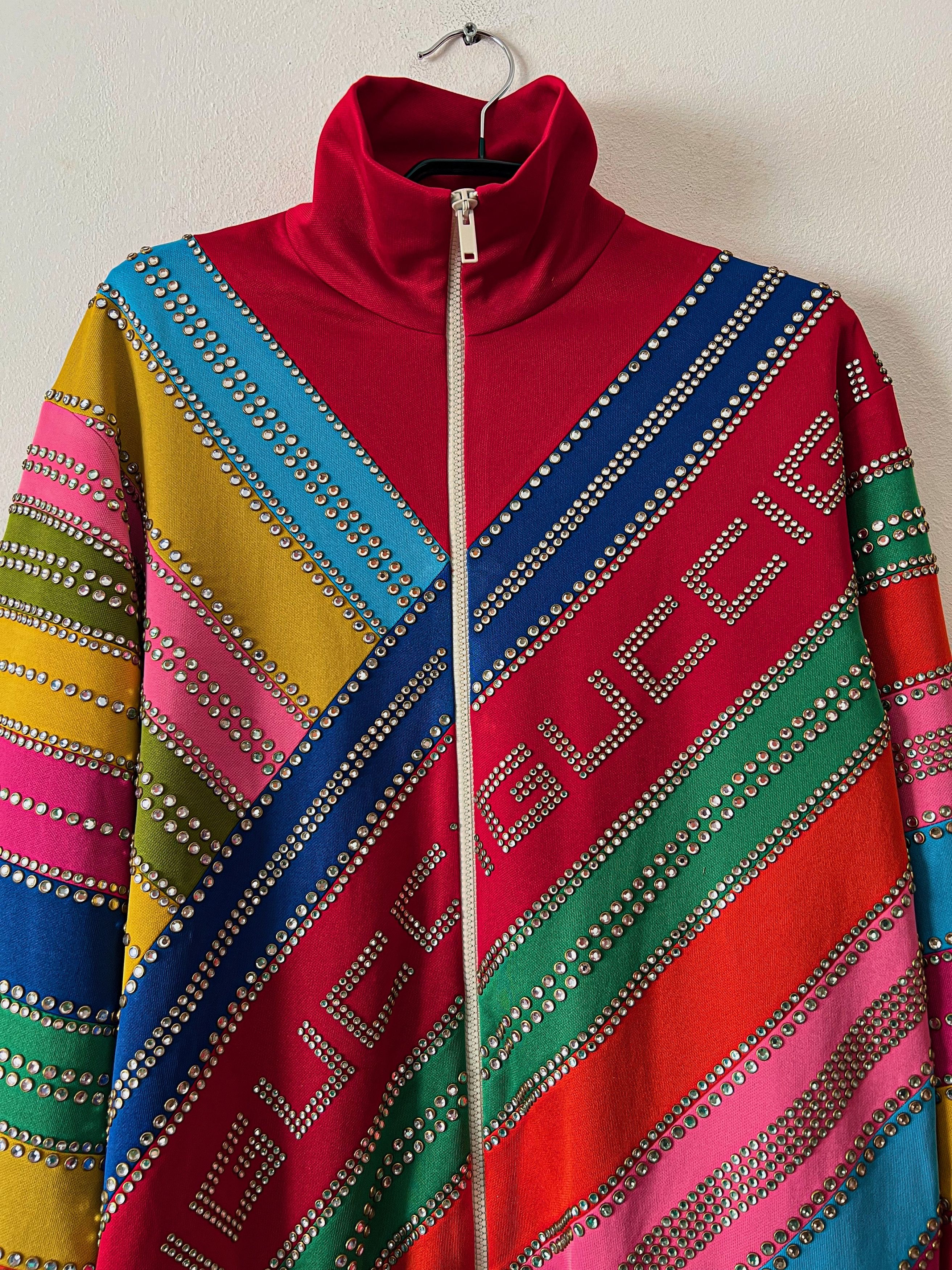 Gucci Retail at $6,372 USD, Gucci’s Crystal-Embellished Jacket Size US M / EU 48-50 / 2 - 7 Thumbnail