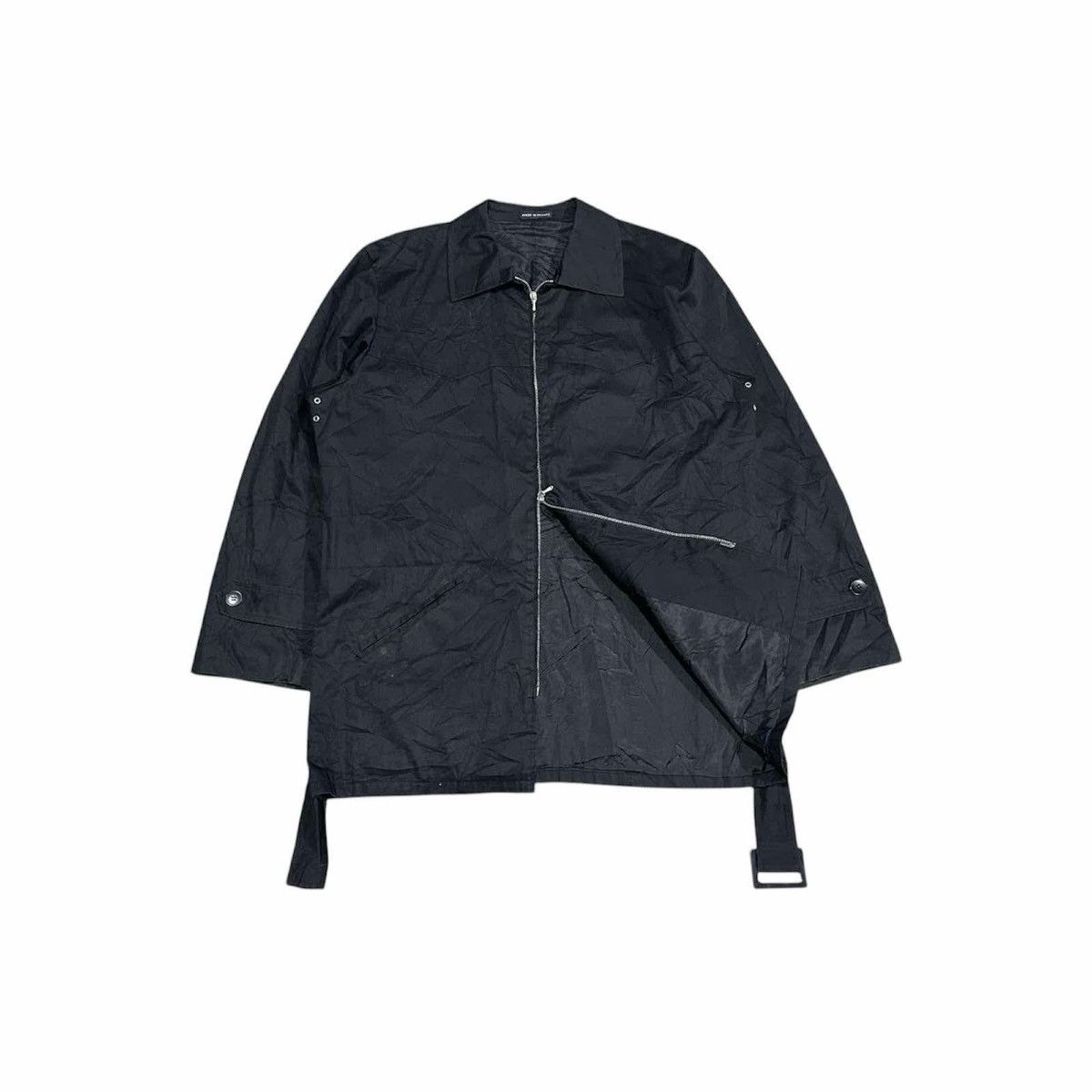 Designer × Vintage × agnes b. Vintage Agnes B Homme Bondage Jacket Riri Zip Made In France Size US XL / EU 56 / 4 - 3 Thumbnail