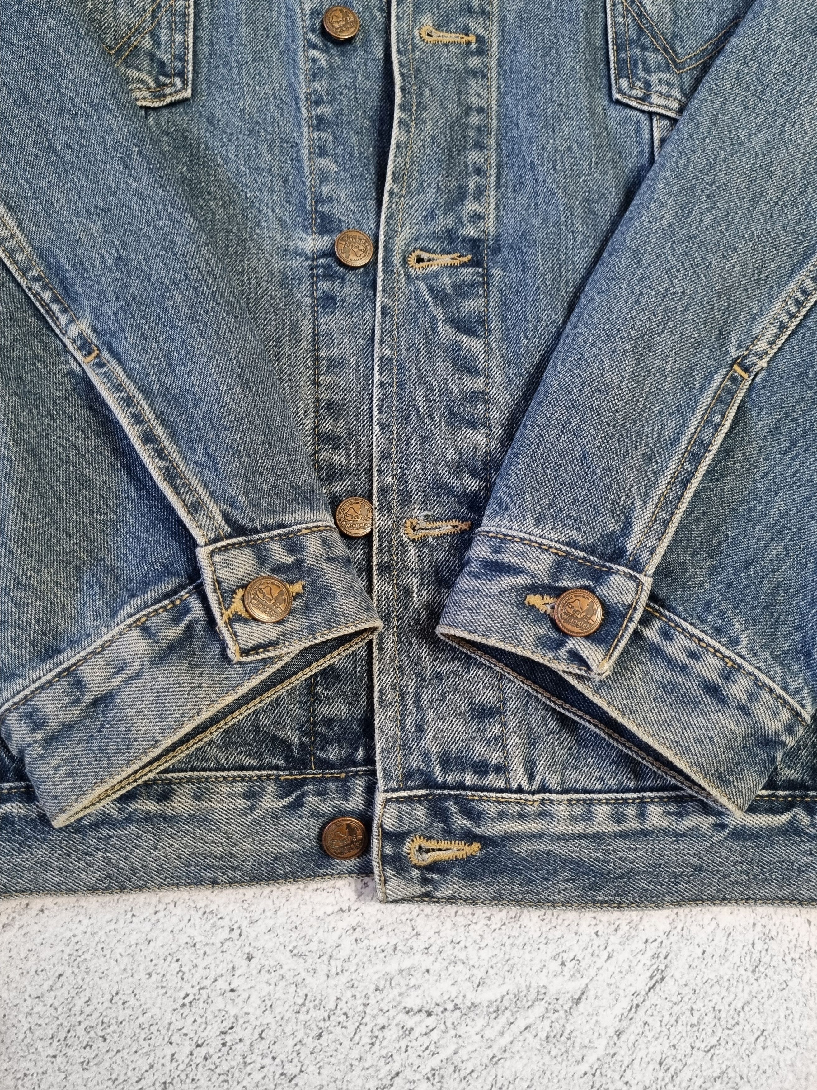 Wrangler Vintage 90's Wrangler Denim USA Jacket Size US XL / EU 56 / 4 - 10 Thumbnail