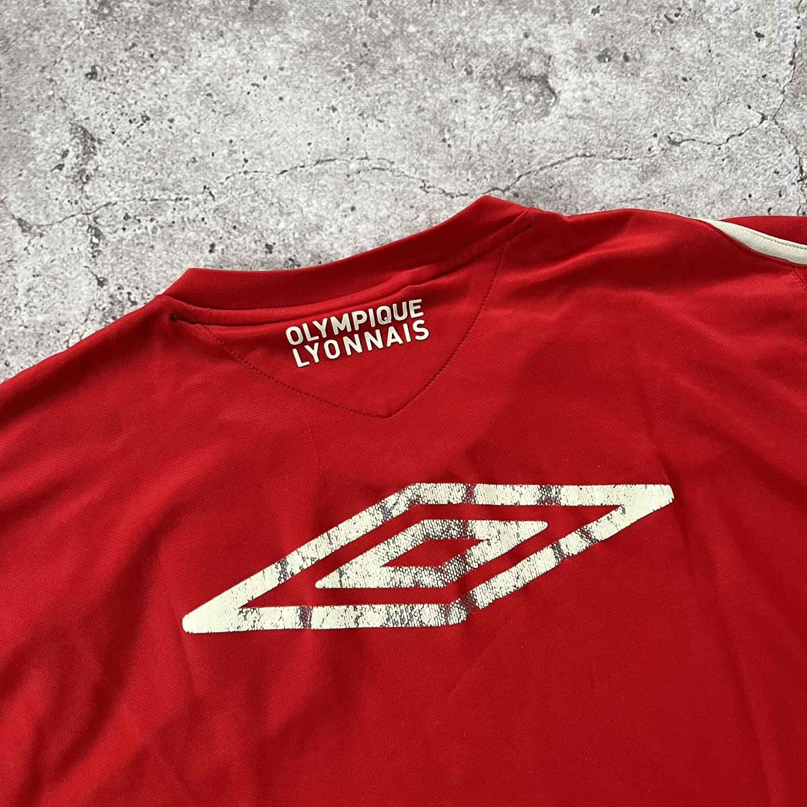 Umbro Vintage UMBRO OLYMPIQUE LYONNAIS Soccer Jersey Size US XL / EU 56 / 4 - 7 Thumbnail