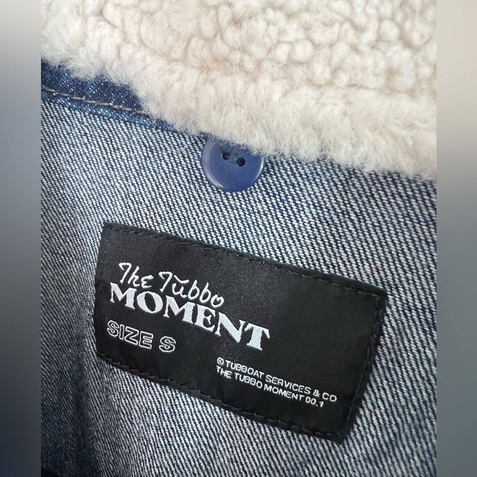 REVOLVE Revolt The Tubbo Moment Unisex By The Sea Jean Jacket CLEAN Size S / US 4 / IT 40 - 5 Thumbnail