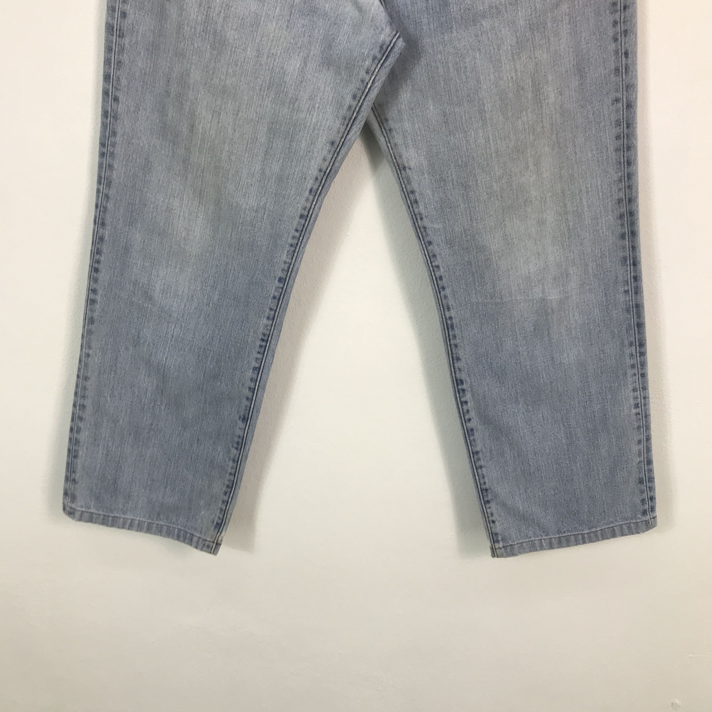 Wrangler wrangler baggy light wash jeans denim pants Size US 32 / EU 48 - 4 Thumbnail