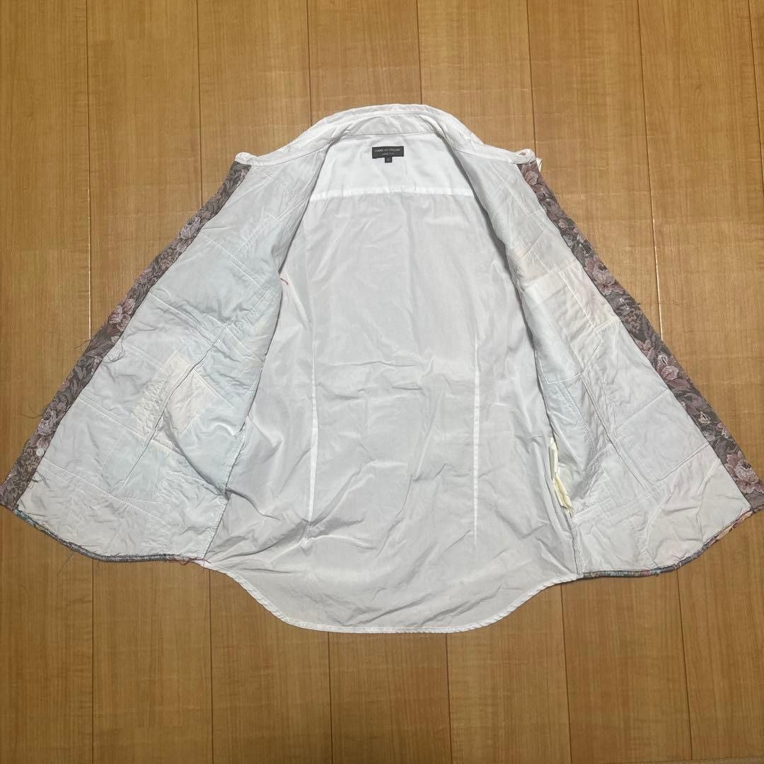 Comme des Garcons Homme Plus 2000SS Gobelin Patchwork Shirt Size US M / EU 48-50 / 2 - 6 Thumbnail