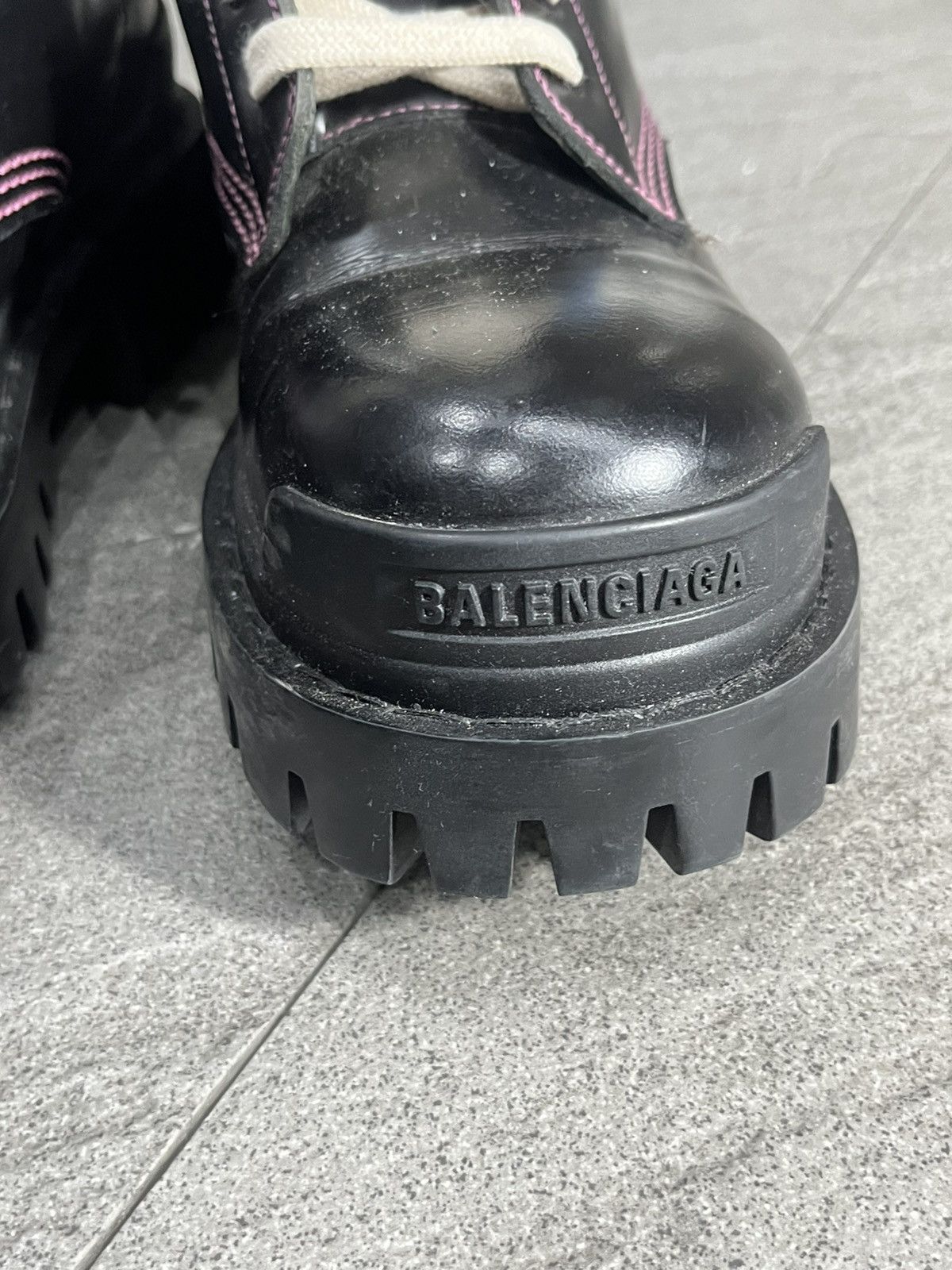 Balenciaga Balenciaga Strike Lace Up Boots EU39 Size US 9 / IT 39 - 14 Thumbnail