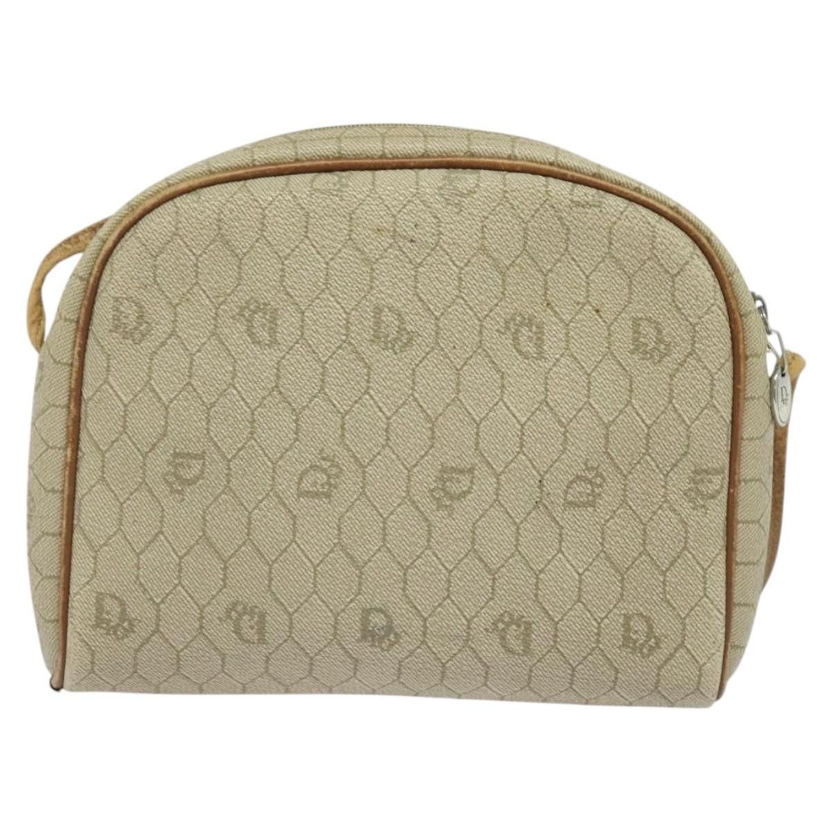 Dior DIOR Honeycomb Canvas Shoulder Bag Pvc Beige Size ONE SIZE - 3 Thumbnail