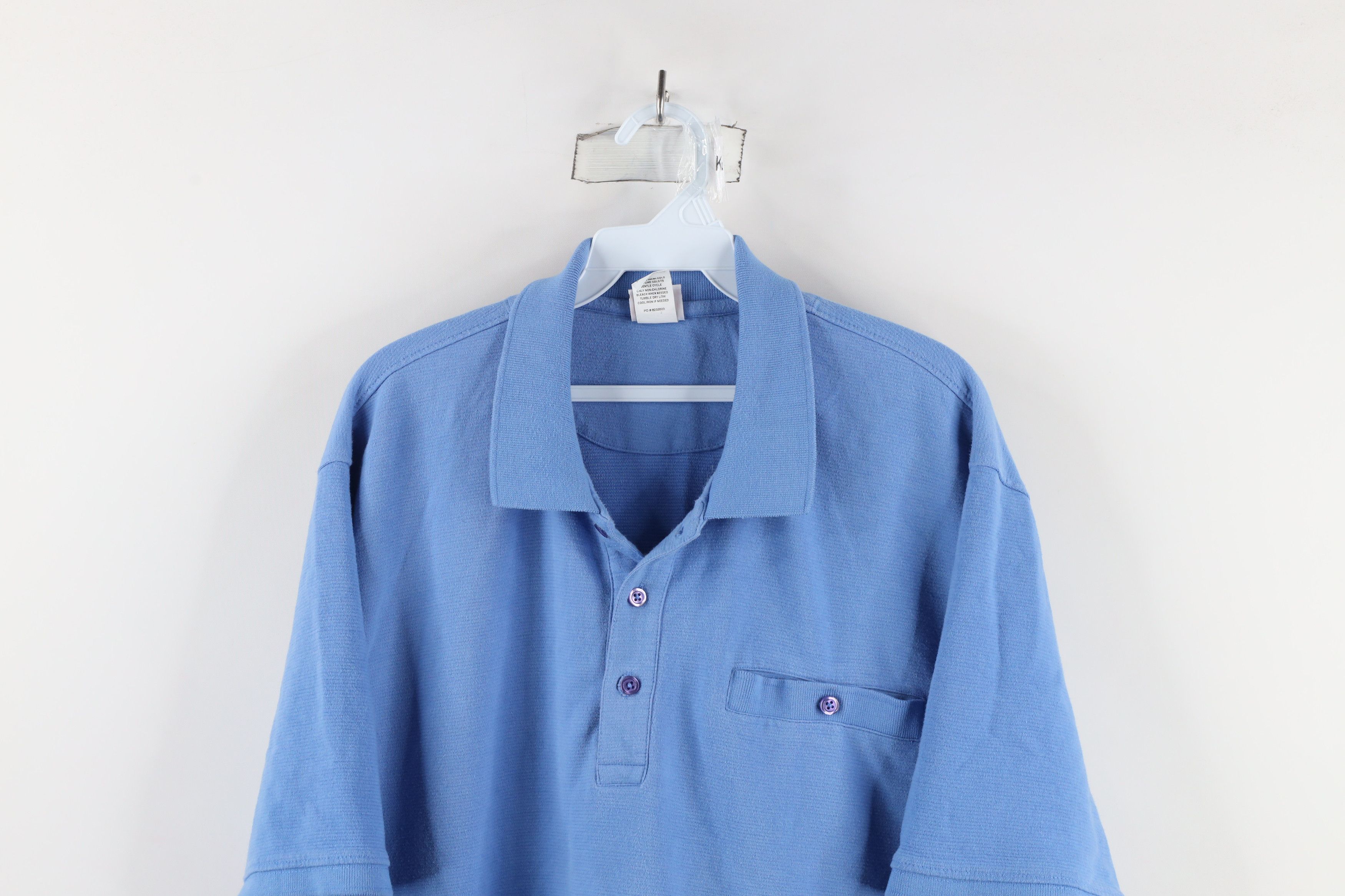 Vintage Vintage 90s Streetwear Knit Collared Pullover Polo Shirt Size US XL / EU 56 / 4 - 2 Thumbnail