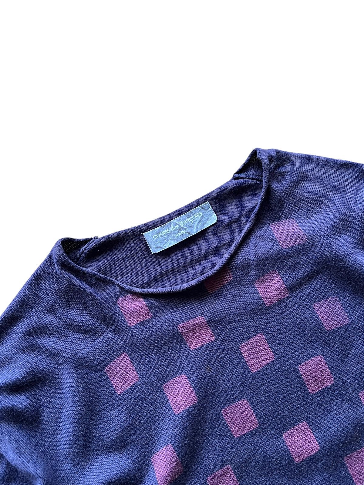 Comme des Garcons Homme CDG Homme AW2000 Unconstructed Knit Sweater Size US M / EU 48-50 / 2 - 5 Thumbnail