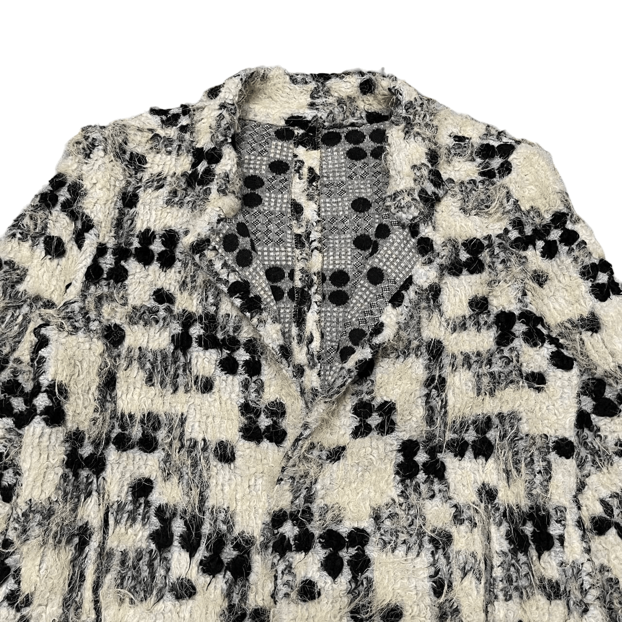 Issey Miyake Vintage Issey Miyake Inspired Mohair Nice Design Jacket Size US M / EU 48-50 / 2 - 2 Thumbnail