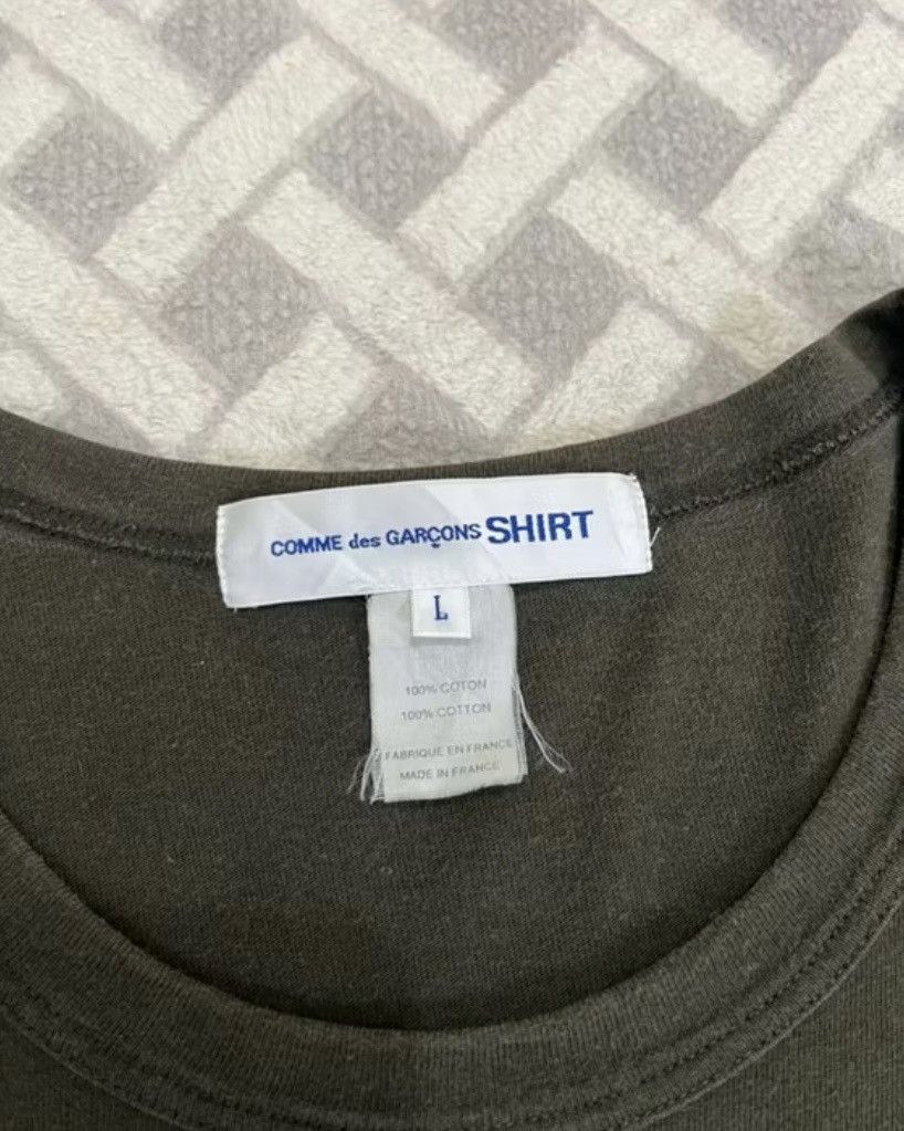 Comme des Garcons SHIRT Vintage Comme Des Garcons Tshirt CDG Pocket Army Tee Size US L / EU 52-54 / 3 - 4 Thumbnail
