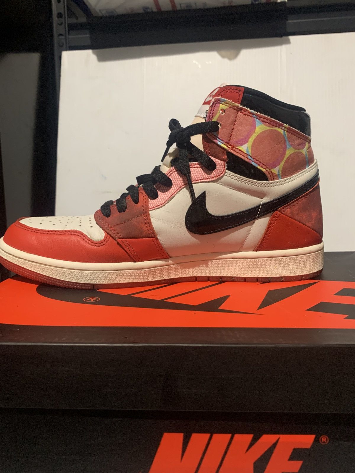 Jordan Brand Air Jordan 1 Retro High OG Across the Spider verseSize 10 Size US 10 / EU 43 - 5 Thumbnail