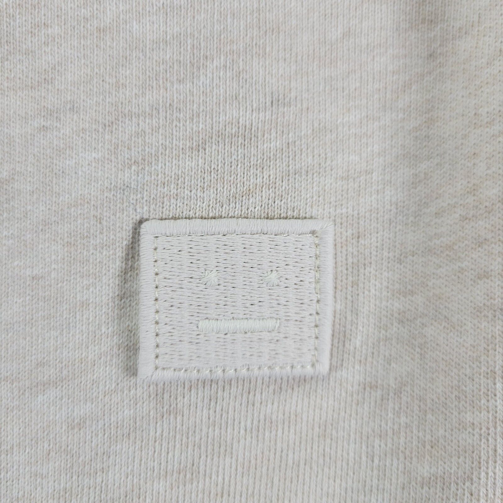 Acne Studios ACNE FAIRVIEW FACE BOX PATCH BEIGE PULLOVER SWEATSHIRT Sz M Size US M / EU 48-50 / 2 - 3 Thumbnail