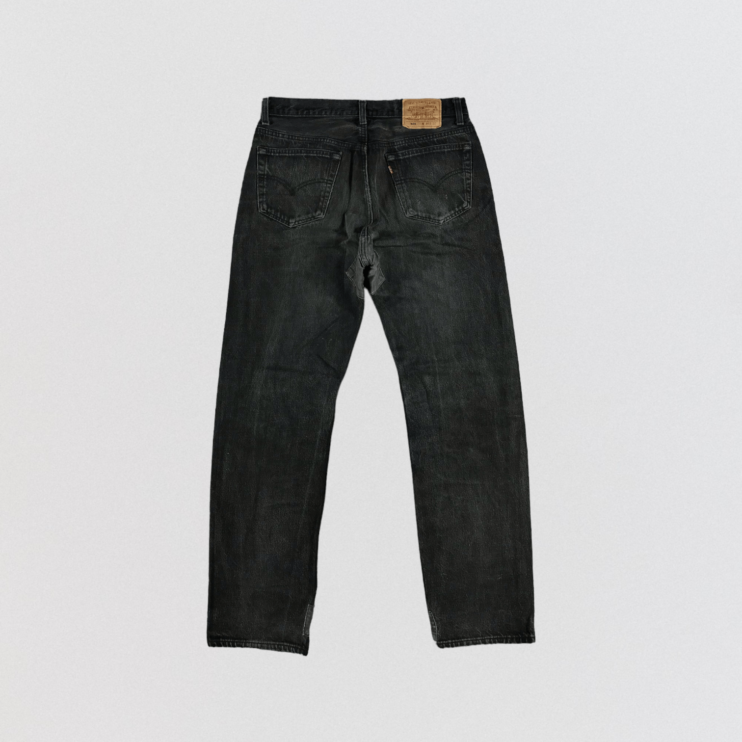 Levi's × Vintage Vintage 90s Levis 501 Earth Tone Jeans-JM2297 Size US 33 - 2 Thumbnail