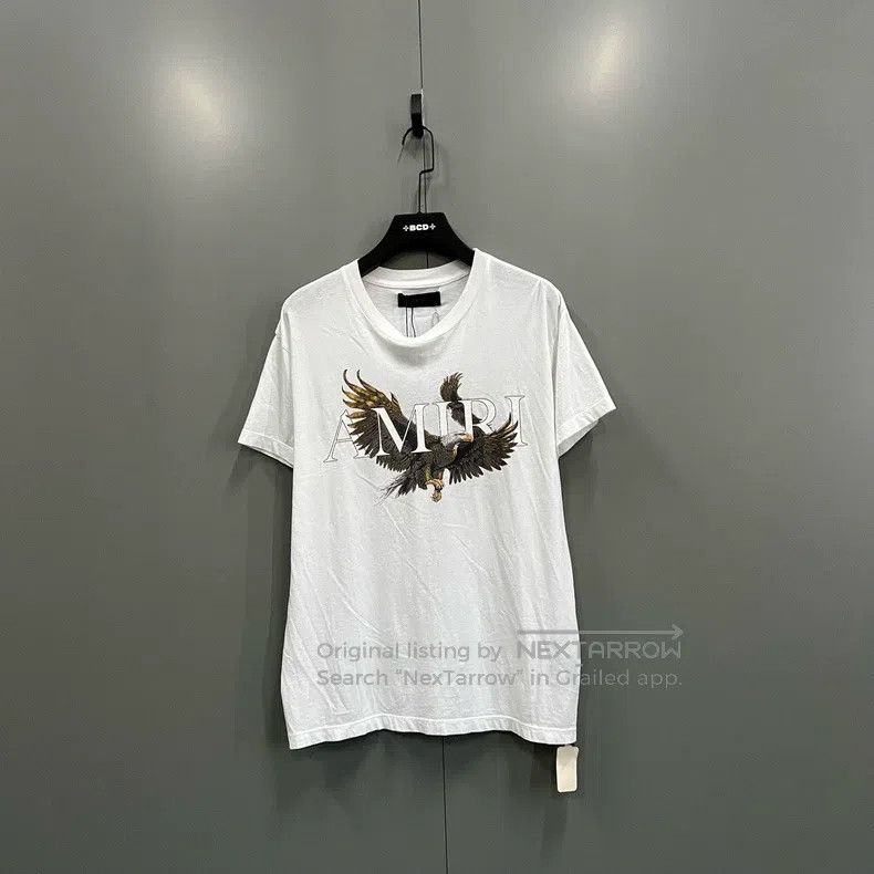 Amiri Amiri Size S Eagle letter printed short sleeve Size US S / EU 44-46 / 1 - 1 Thumbnail