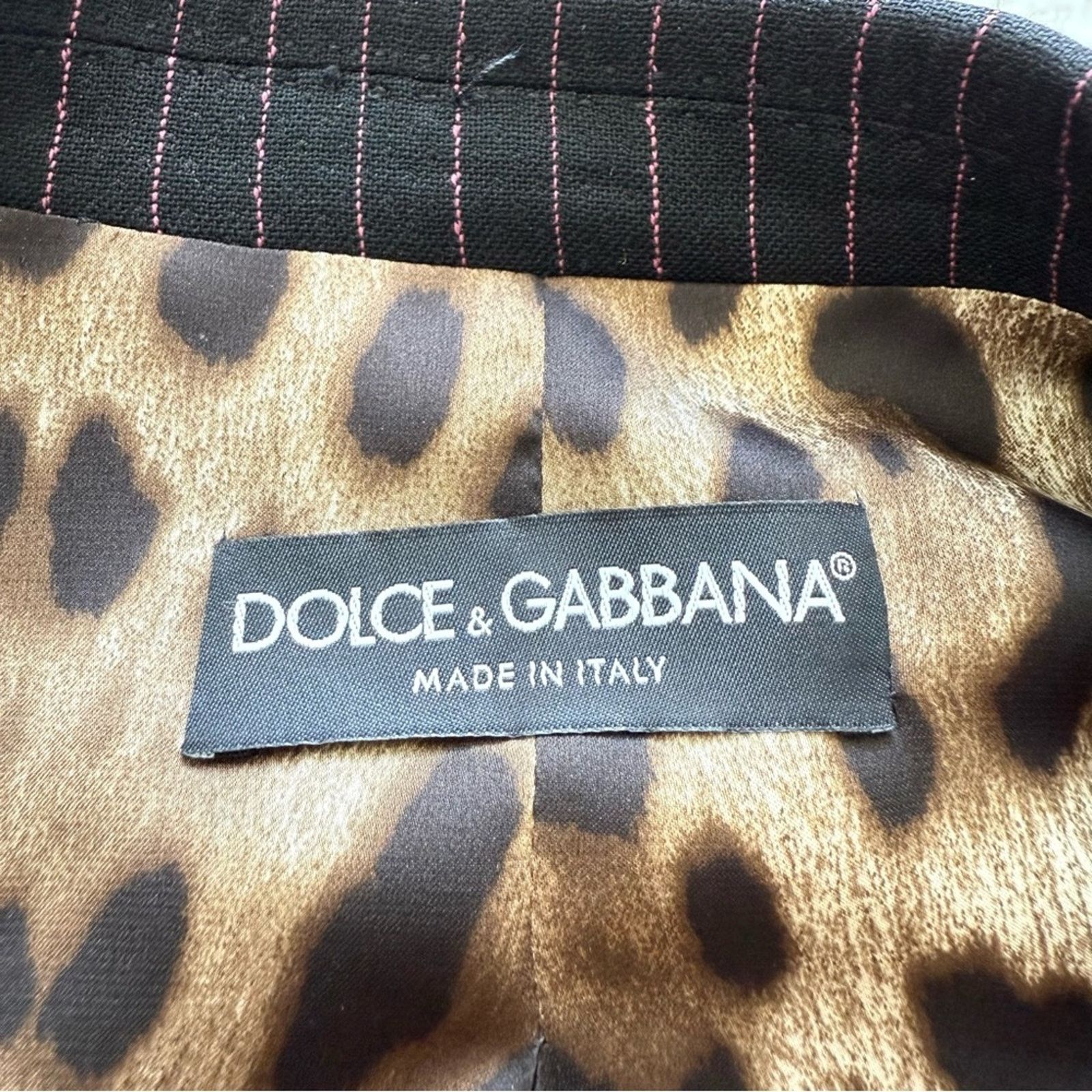 Dolce & Gabbana Dolce&Gabbana women virgin wool jacket size 42IT 6US 1650$ Size M / US 6-8 / IT 42-44 - 4 Thumbnail