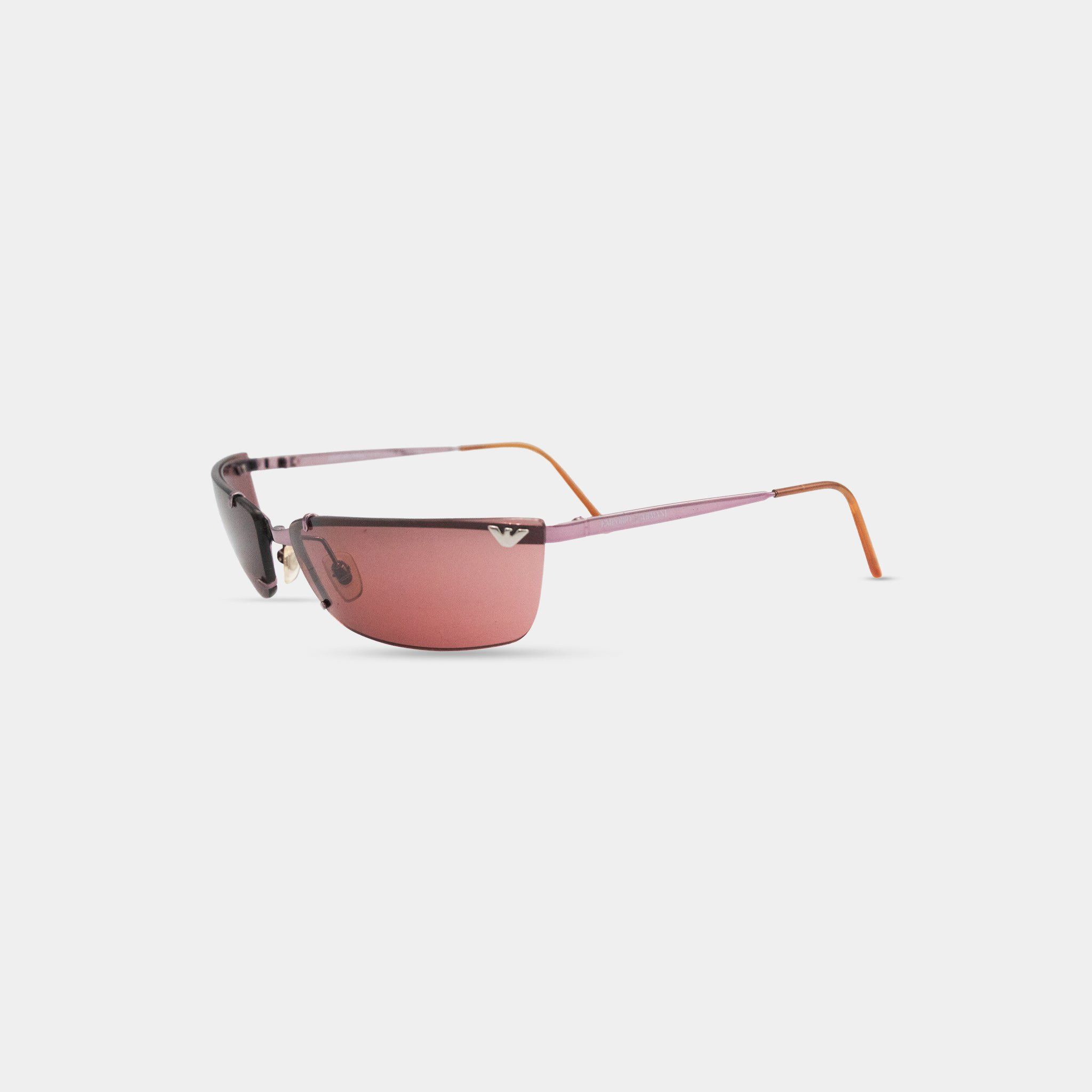 Armani Armani Pink Lens Sunglasses Size ONE SIZE - 1 Thumbnail