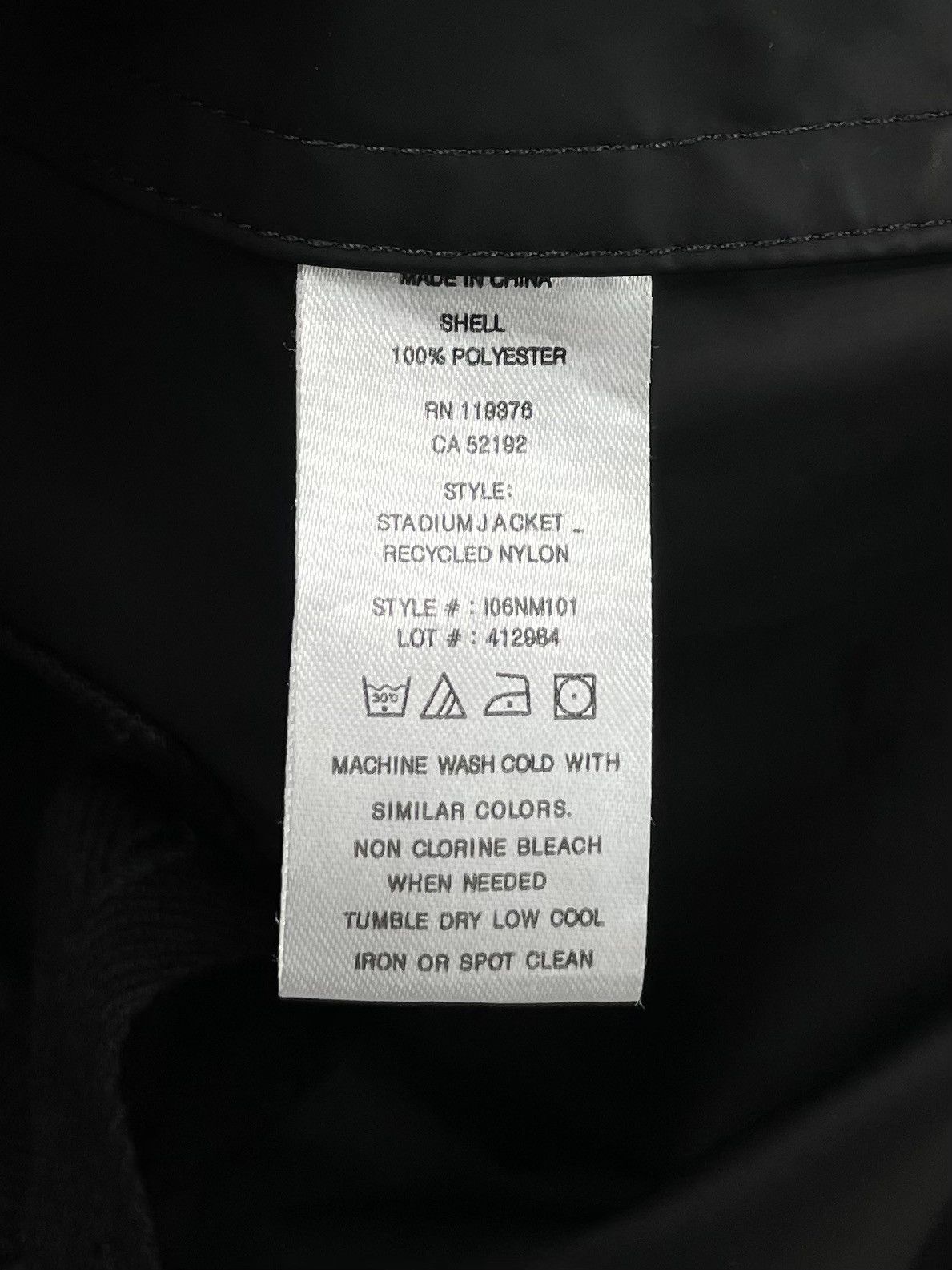 Helmut Lang Helmut Lang Parley Stadium Jacket – Size M Size US M / EU 48-50 / 2 - 12 Thumbnail