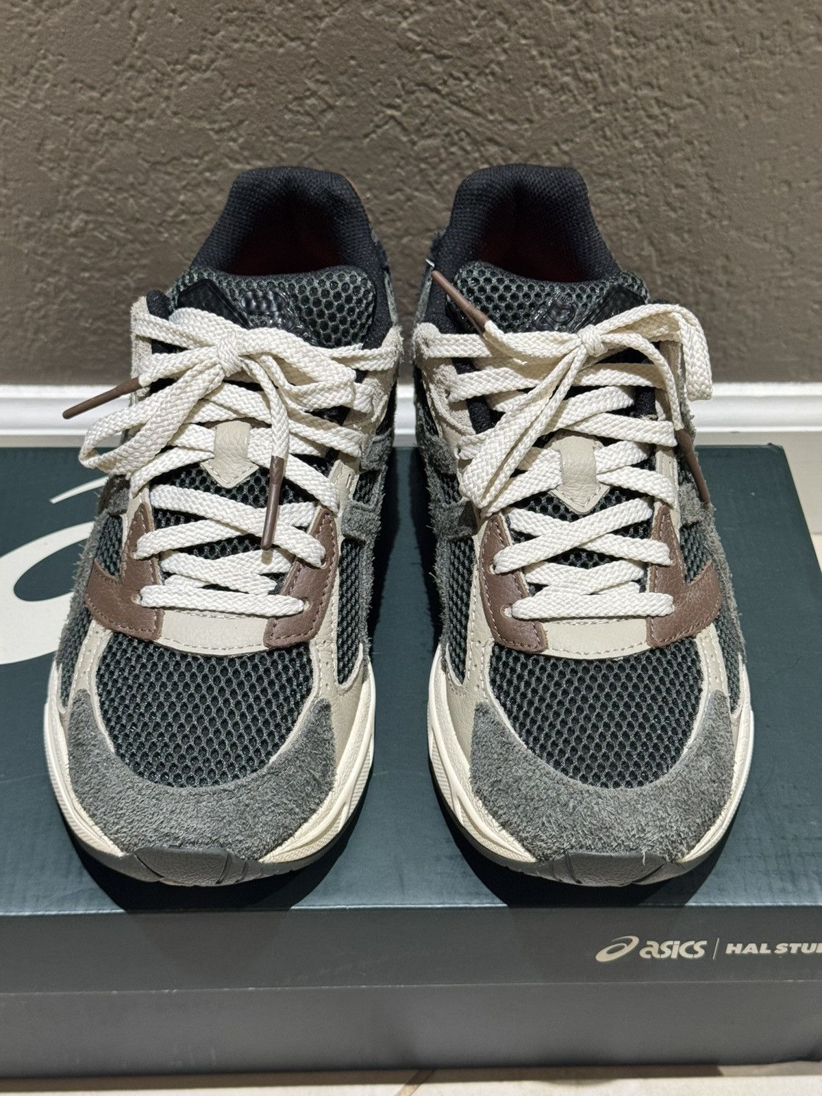 Asics 8 Asics Hal Studios Gel 1130 MK-II Forest Green Brown Orange Size US 8 / EU 41 - 6 Thumbnail