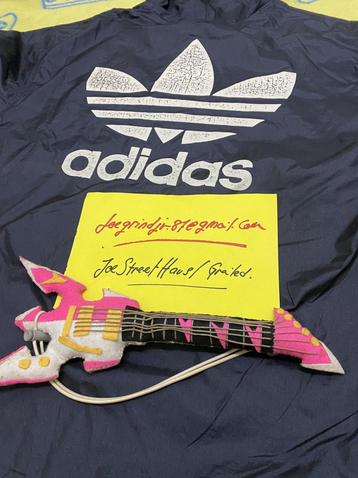 Adidas × Vintage Vintage ADIDAS Big Logo Luxury Designers Size US L / EU 52-54 / 3 - 8 Thumbnail