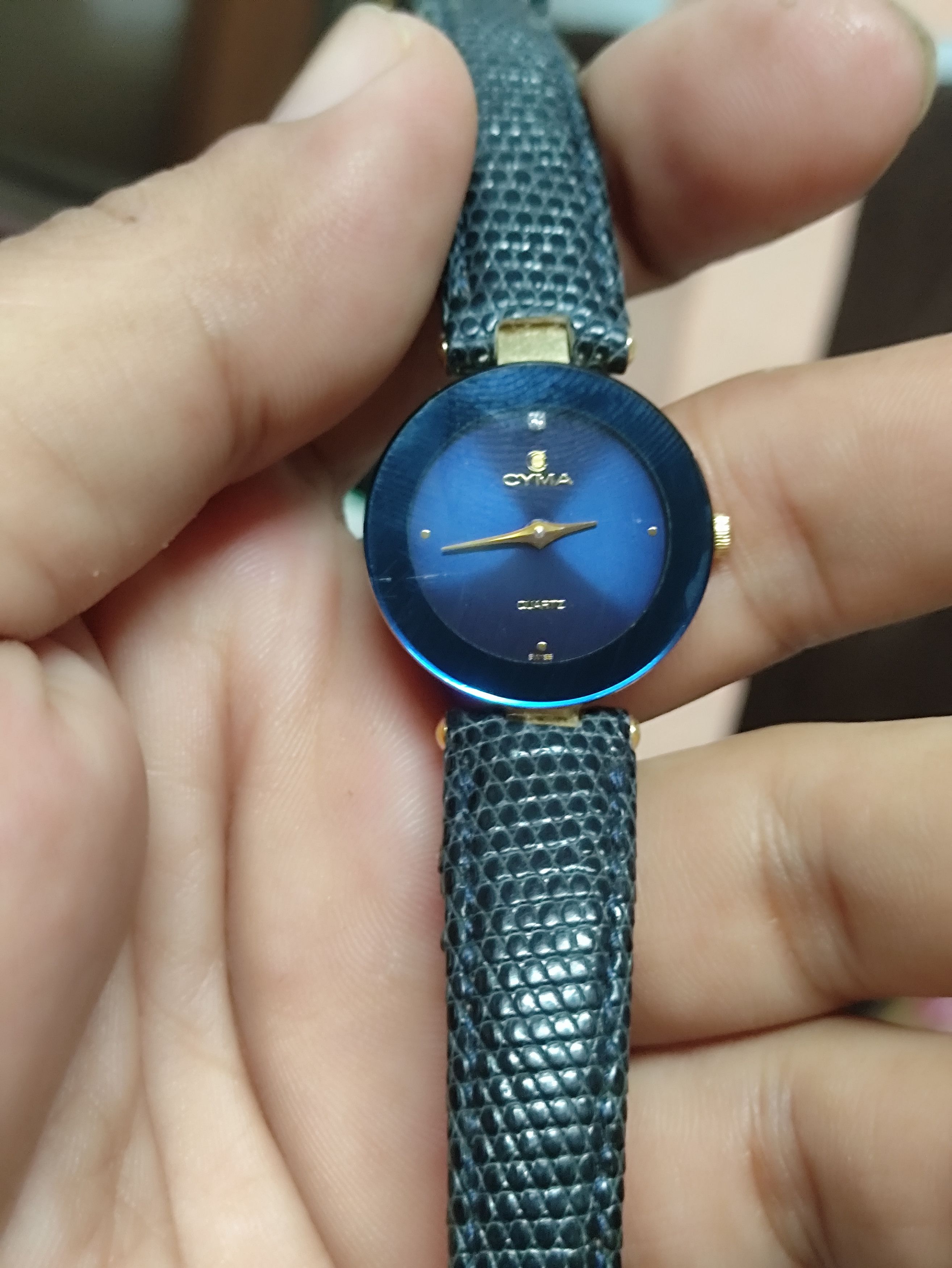 Designer × Vintage CYMA WATCH LTD (LS LOCLE SWITZERLAND) QUARTZ 906 (950123) Size ONE SIZE - 2 Thumbnail