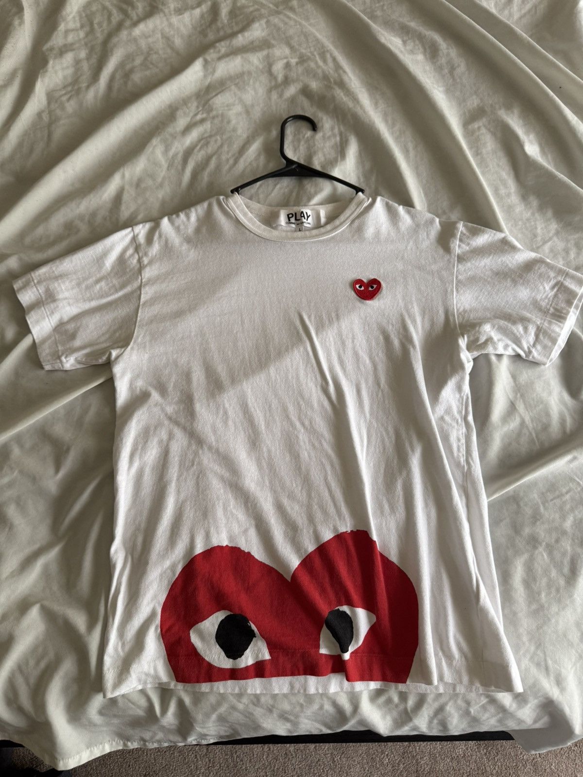 Comme des Garcons Commes Des garçons Half Heart T shirt Size US L / EU 52-54 / 3 - 1 Thumbnail
