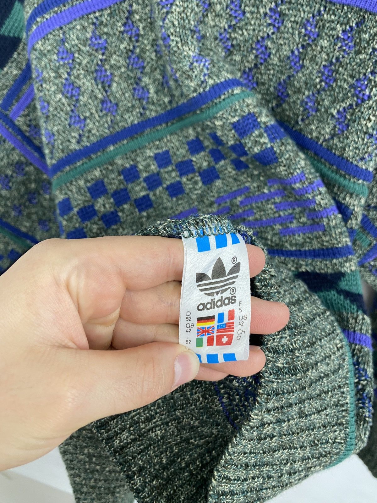 Adidas 🇺🇸 Vintage 90s Y2K Adidas Sweaters Retro balenciaga Style Size US XL / EU 56 / 4 - 8 Thumbnail