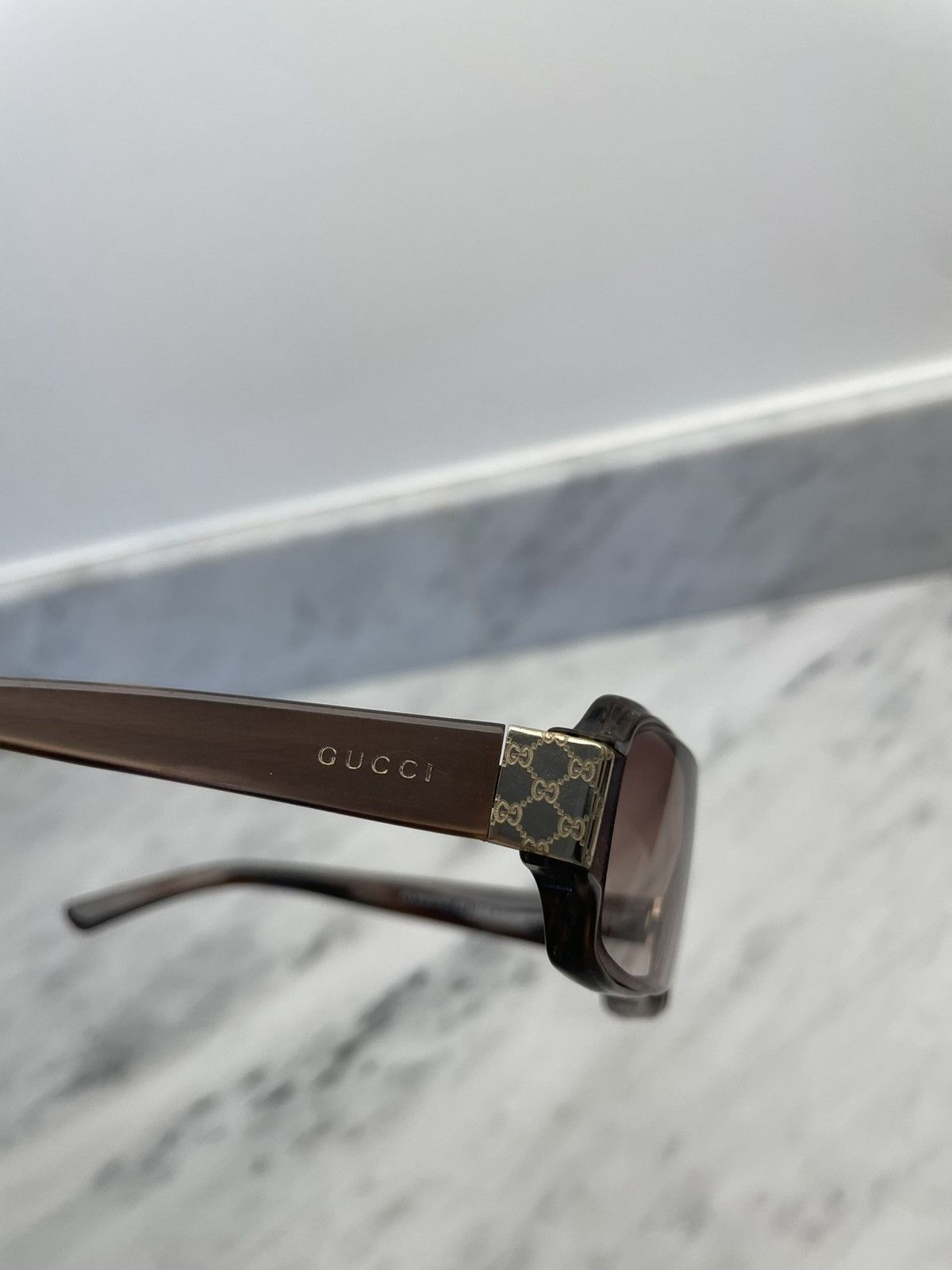 Gucci Gucci gg2548 monogram glasses with dark lenses Size ONE SIZE - 5 Thumbnail