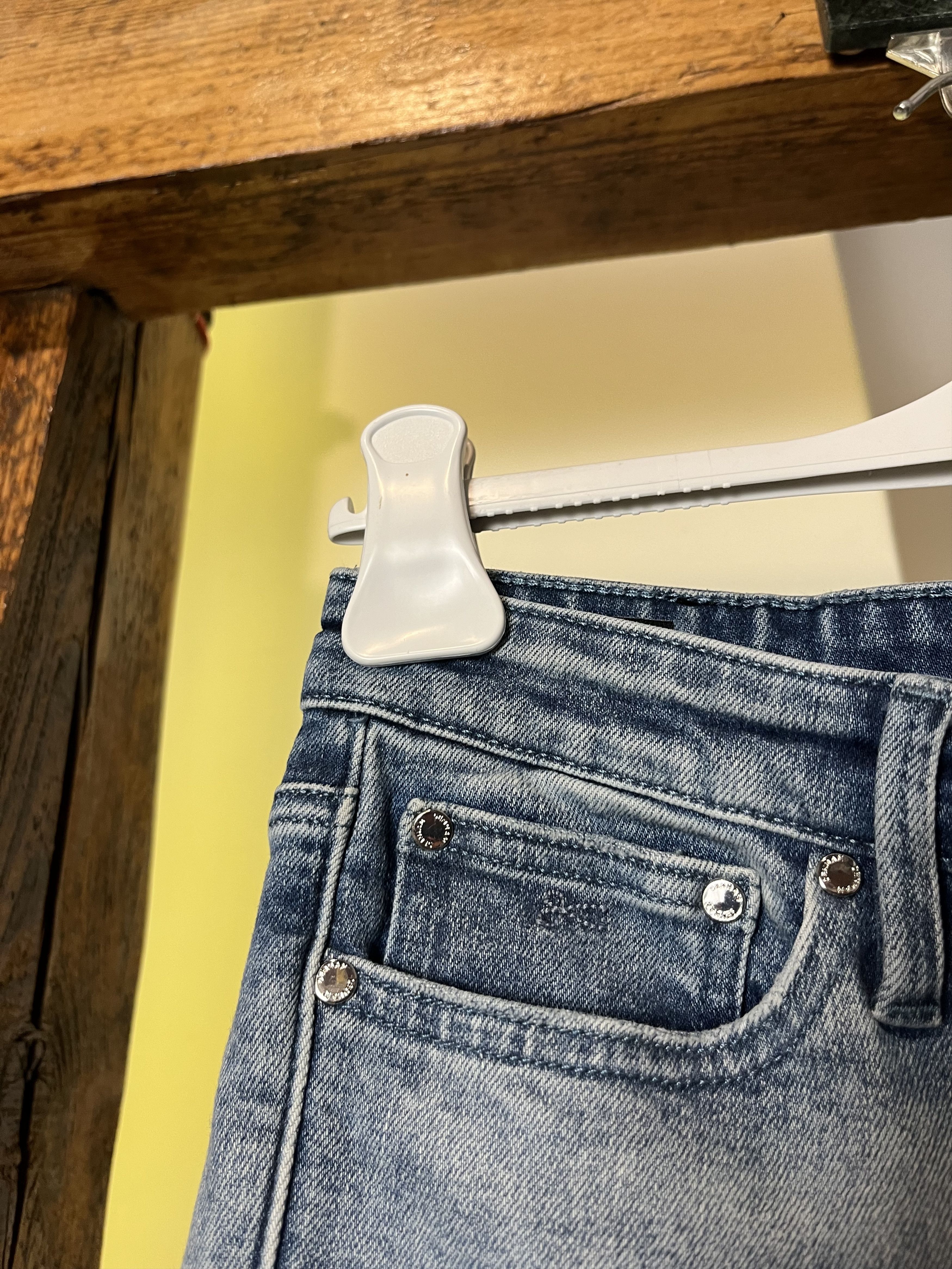 DENHAM × Japanese Brand Denham Jane High Rise Flare Tokyo Japanese Denim Size US 29 - 4 Thumbnail
