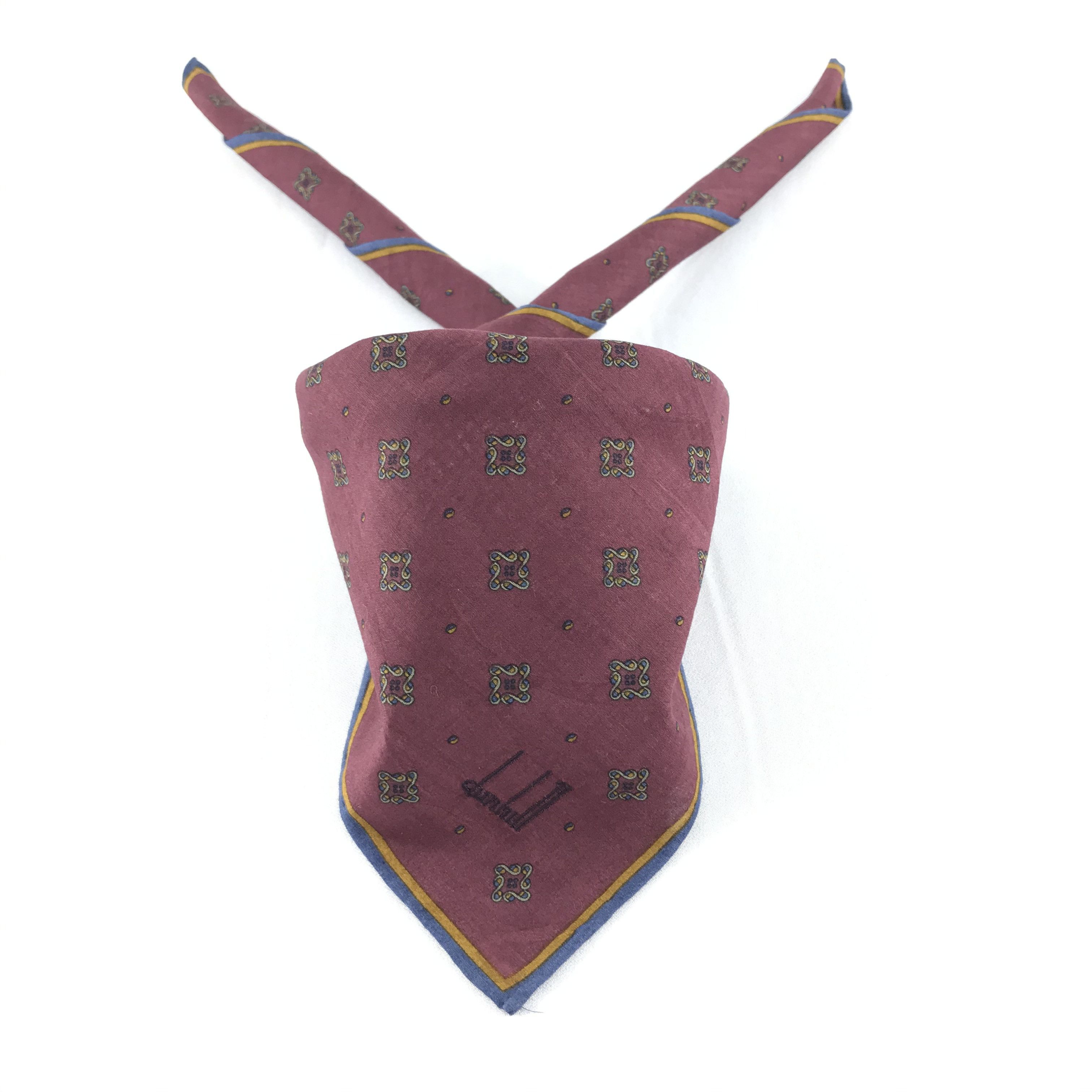 Alfred Dunhill Dunhill Handkerchief Bandana Napkin H674 Size ONE SIZE - 1 Thumbnail