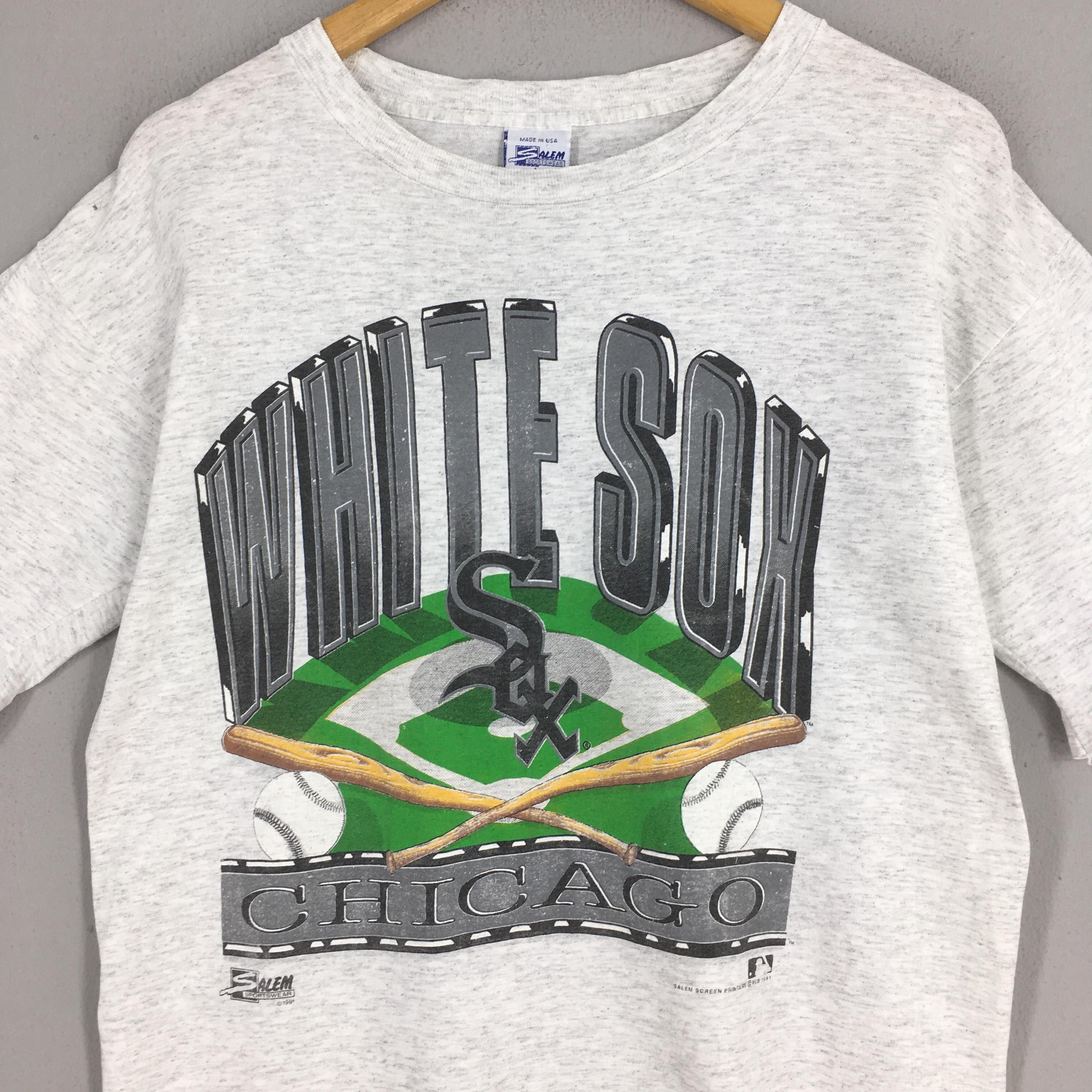 MLB Vintage 90s Chicago White Sox MLB Baseball T shirt Large Size US L / EU 52-54 / 3 - 2 Thumbnail