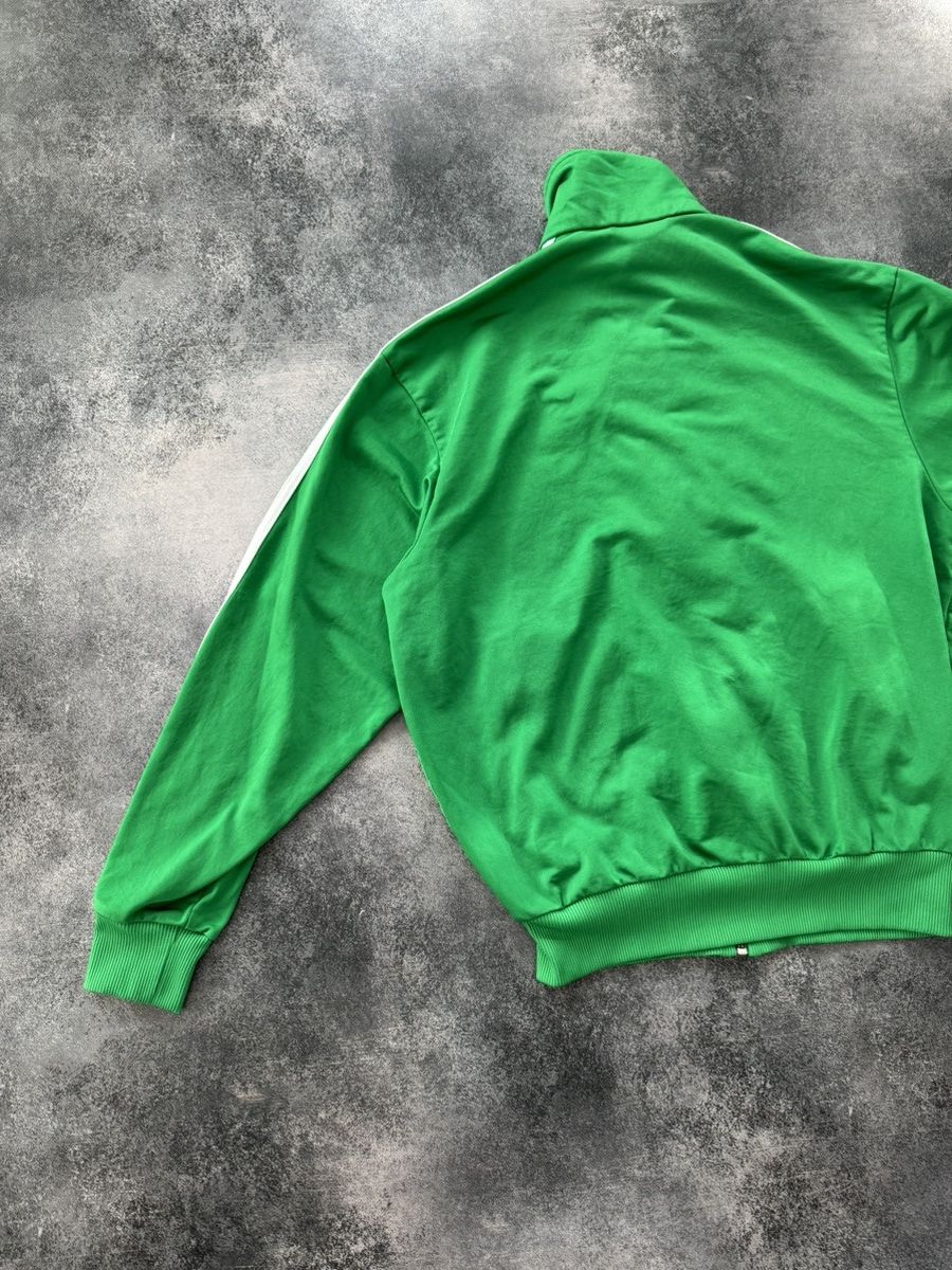 Adidas Vintage Adidas Firebird Track Retro Jacket O0s Green White Size US S / EU 44-46 / 1 - 5 Thumbnail