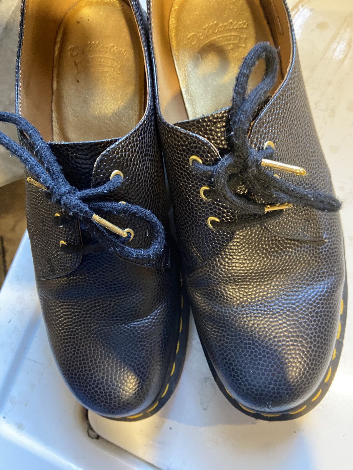 Dr. Martens Doc Marten black 1461 special 50th anniversary edition Size US 10 / EU 43 - 7 Thumbnail